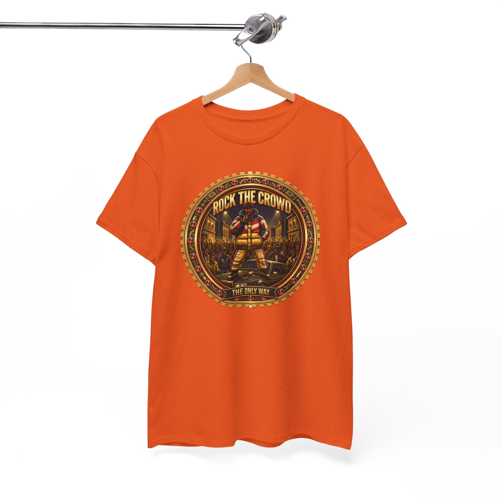 "Rock the Crowd" Tee — Vintage Concert Graphic Shirt