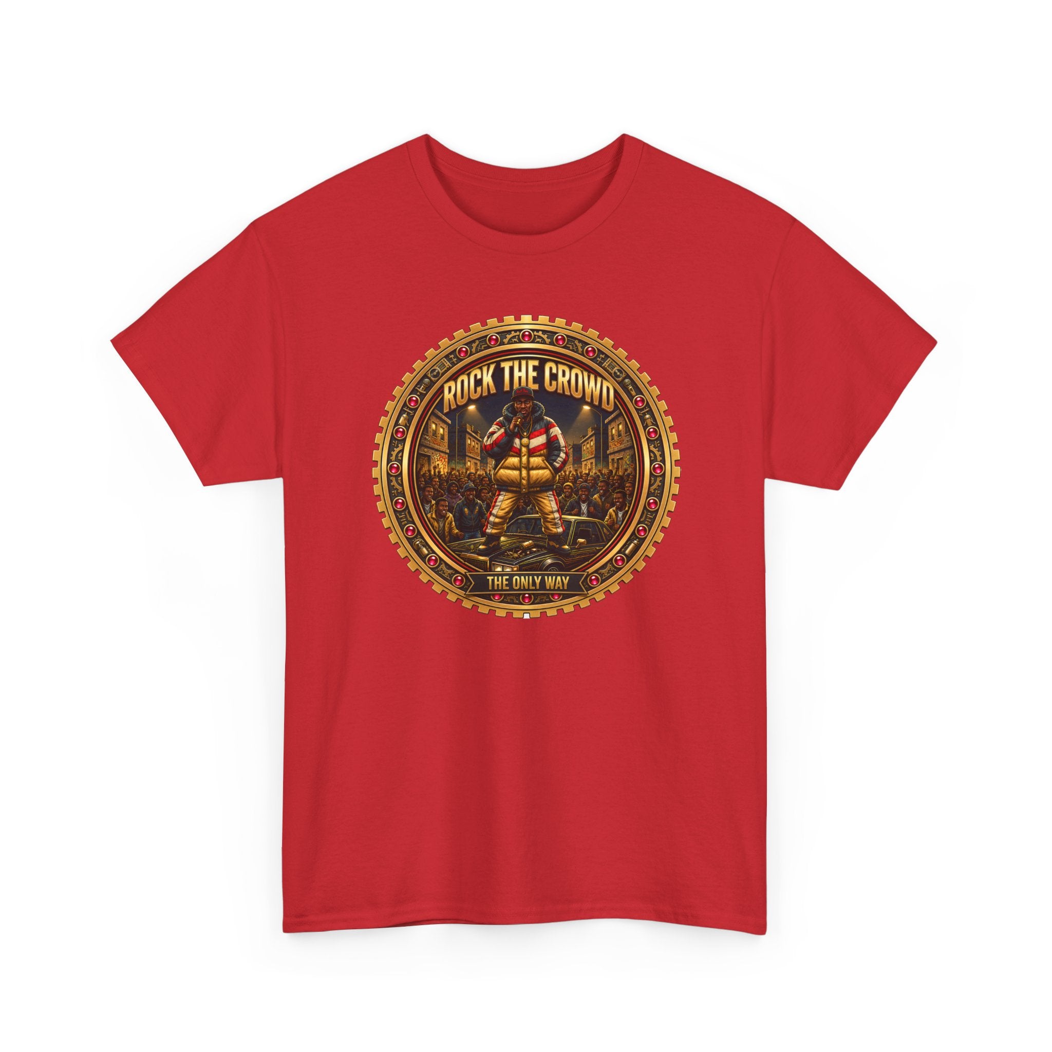 "Rock the Crowd" Tee — Vintage Concert Graphic Shirt