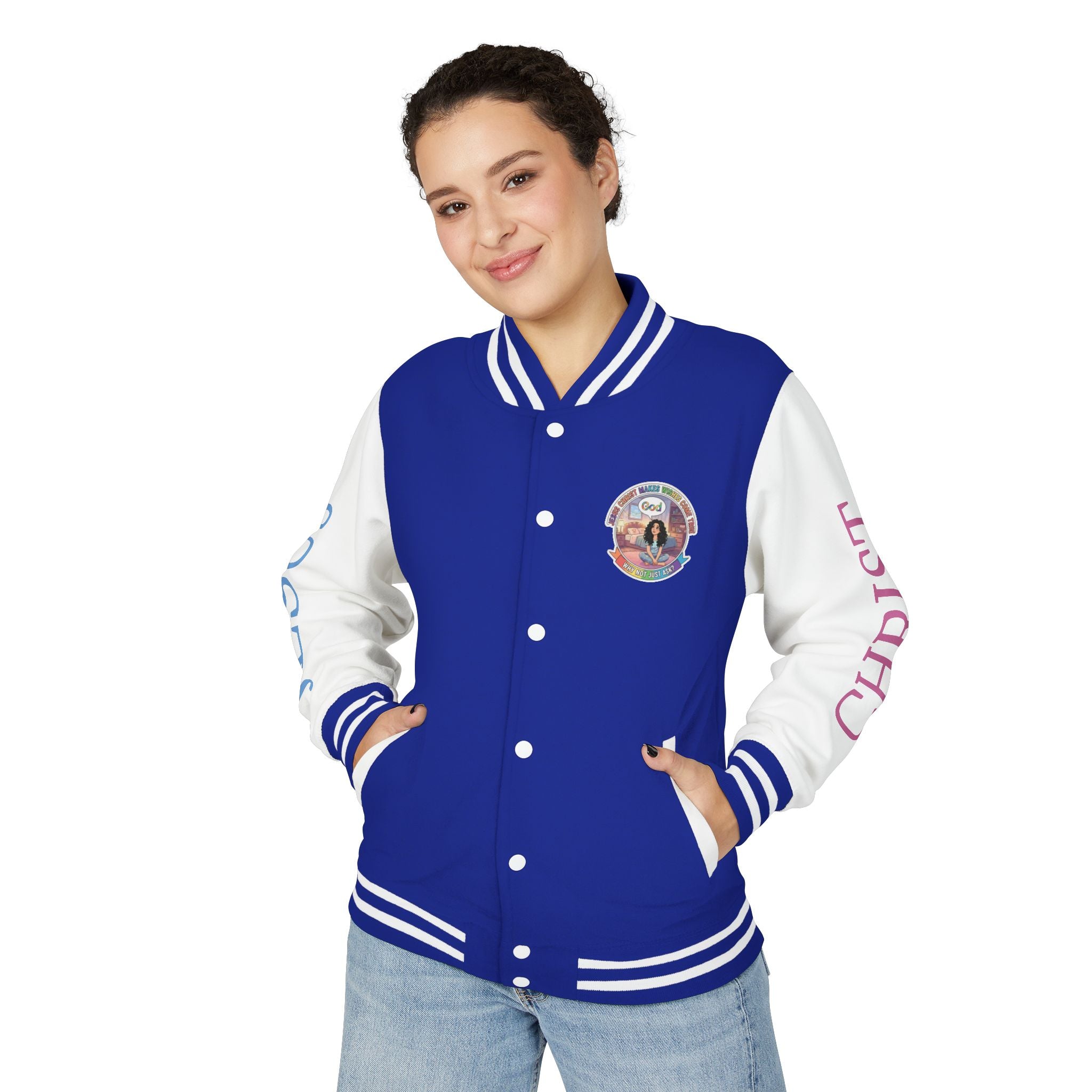 Spiritual Soul Seeker – "Why not just ask"  — Retro Gamer Club Varsity Jacket