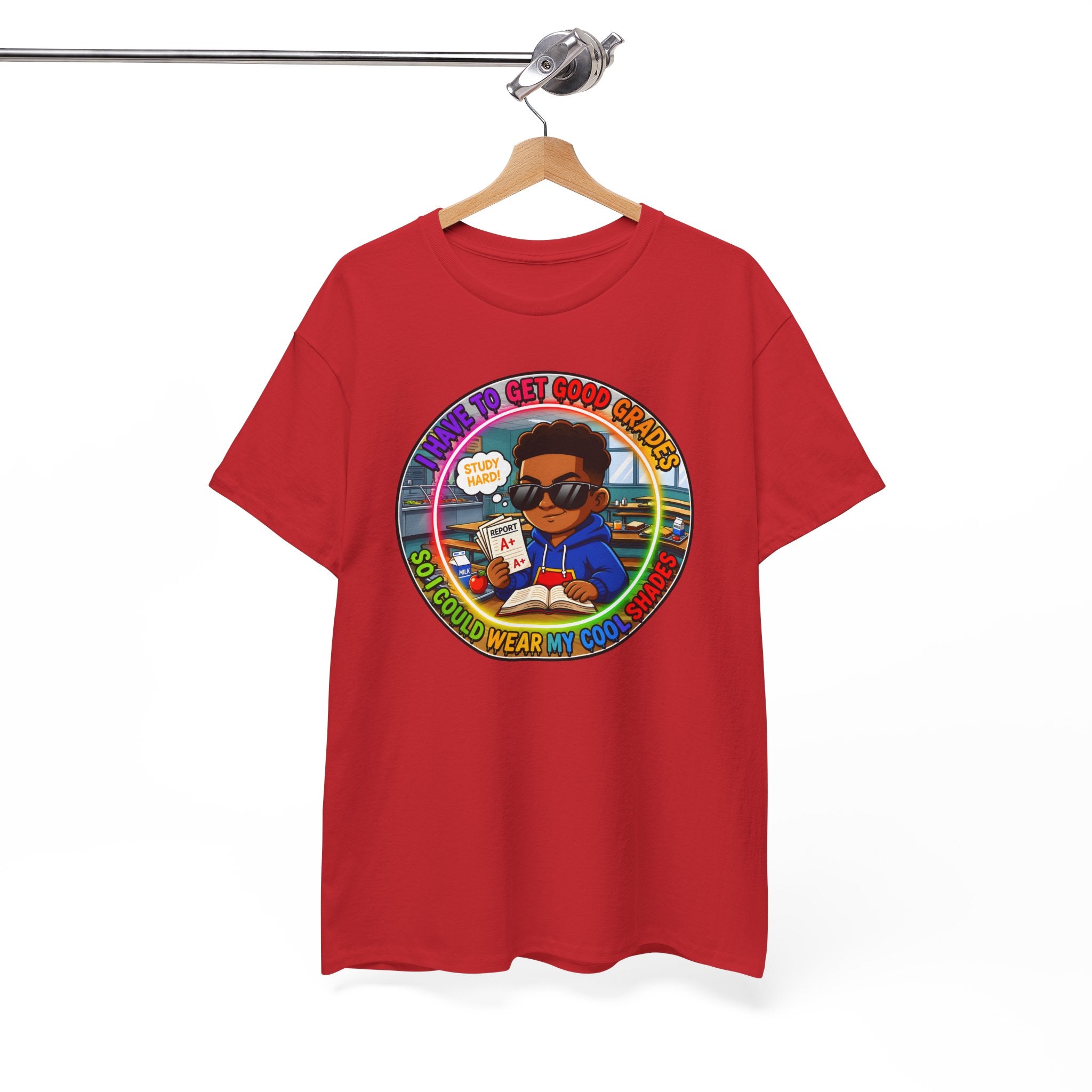 Retro 'I Have To Get Good Grades' Graphic Tee