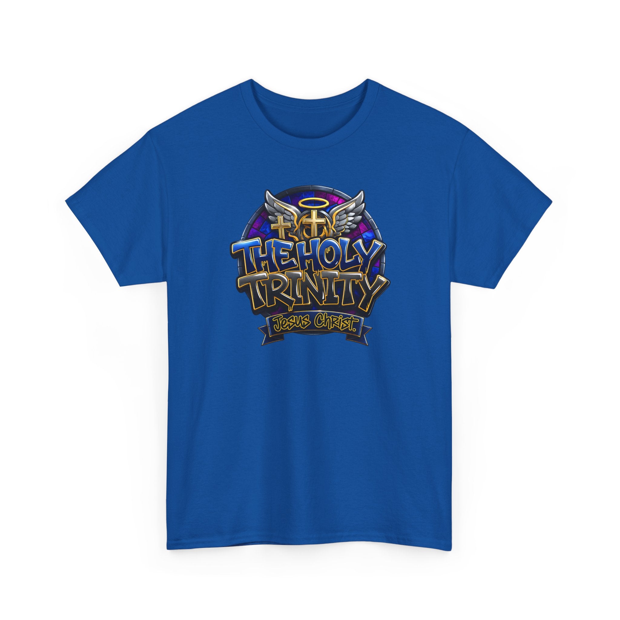 The Holy Trinity Tee — Christian Faith Graphic T-Shirt