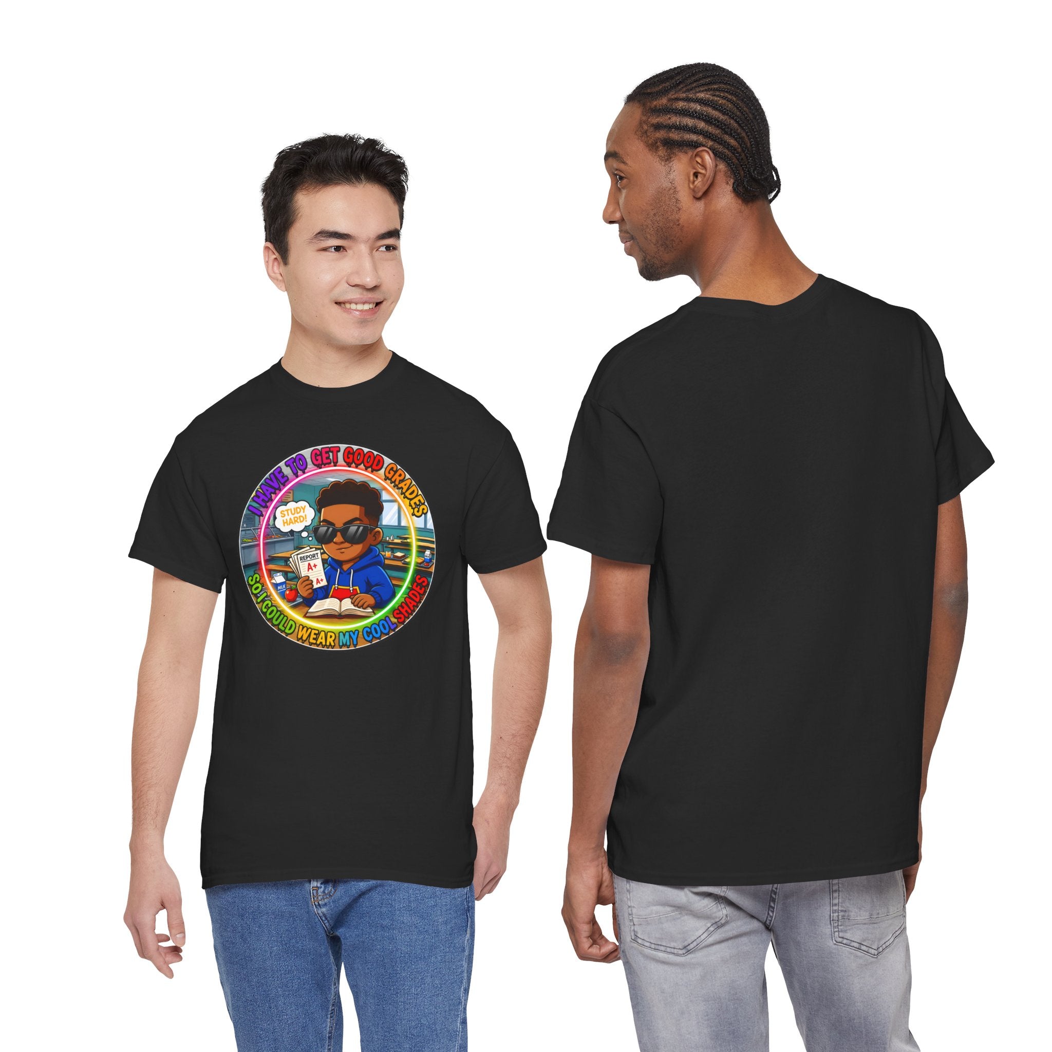 Retro 'I Have To Get Good Grades' Graphic Tee