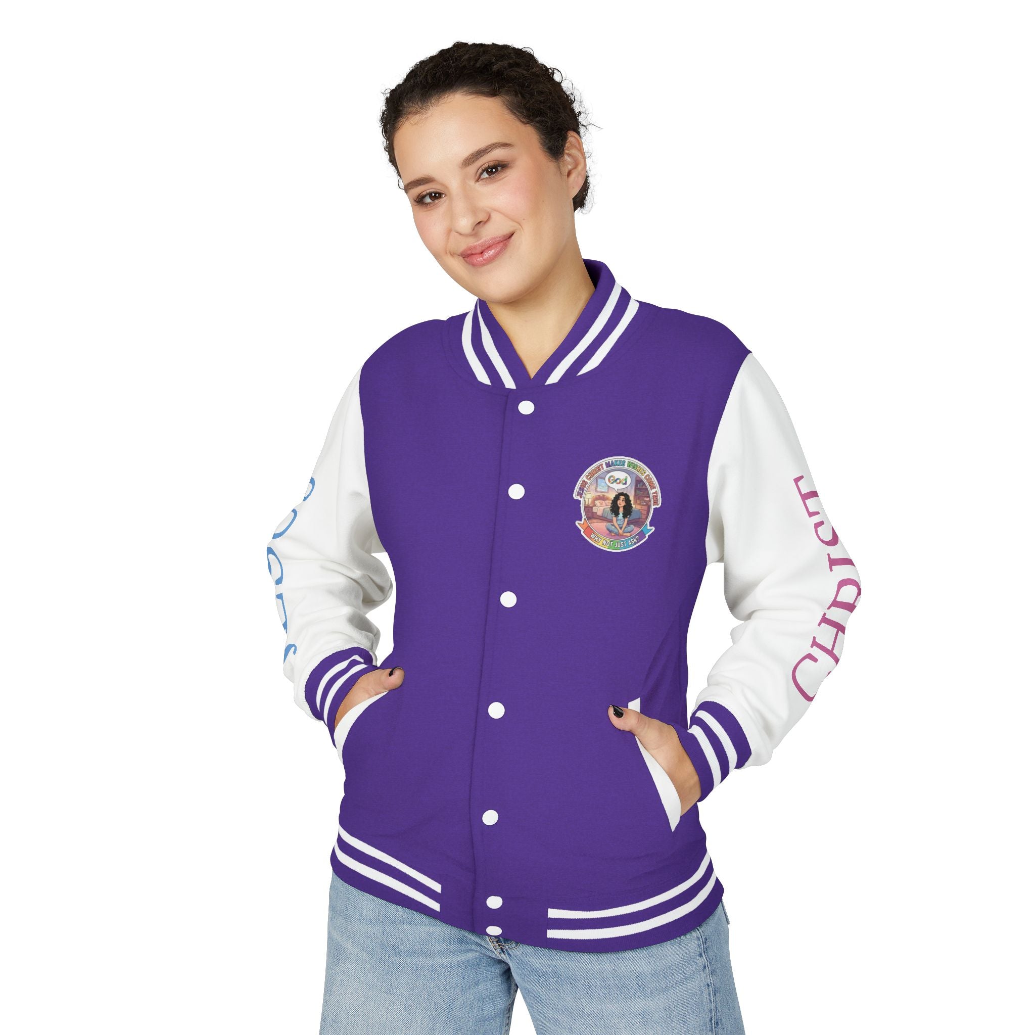 Spiritual Soul Seeker – "Why not just ask"  — Retro Gamer Club Varsity Jacket