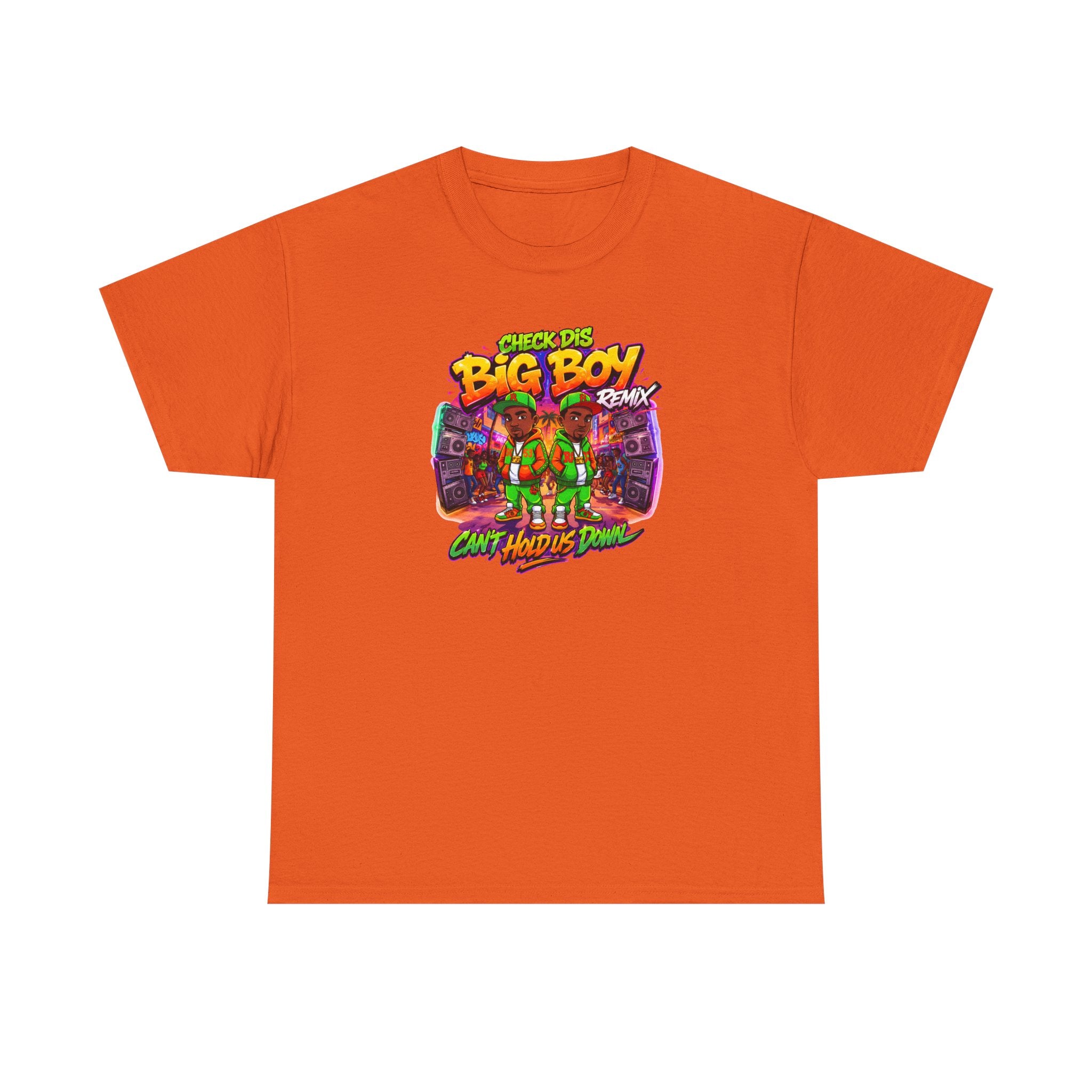 T-Shirt — " Check Dis Big Boy Remix" Retro Arcade Graphic Tee