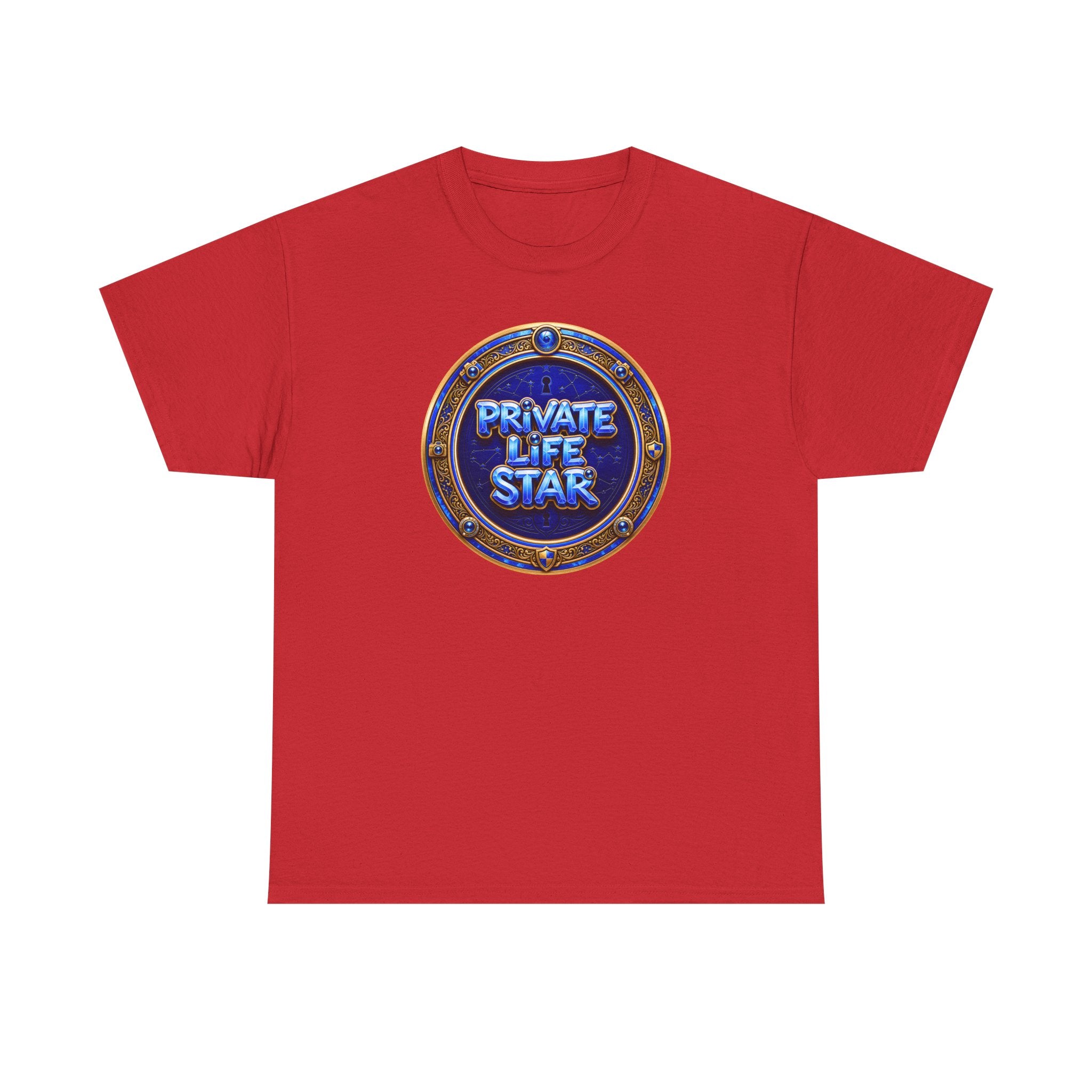"Private Life Star" T-Shirt — Retro Badge Graphic Tee