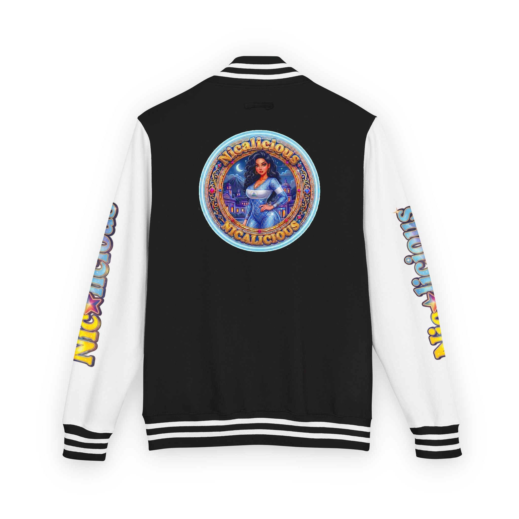 Letterman Jacket — 'Nicalicious' Retro Varsity Jacket