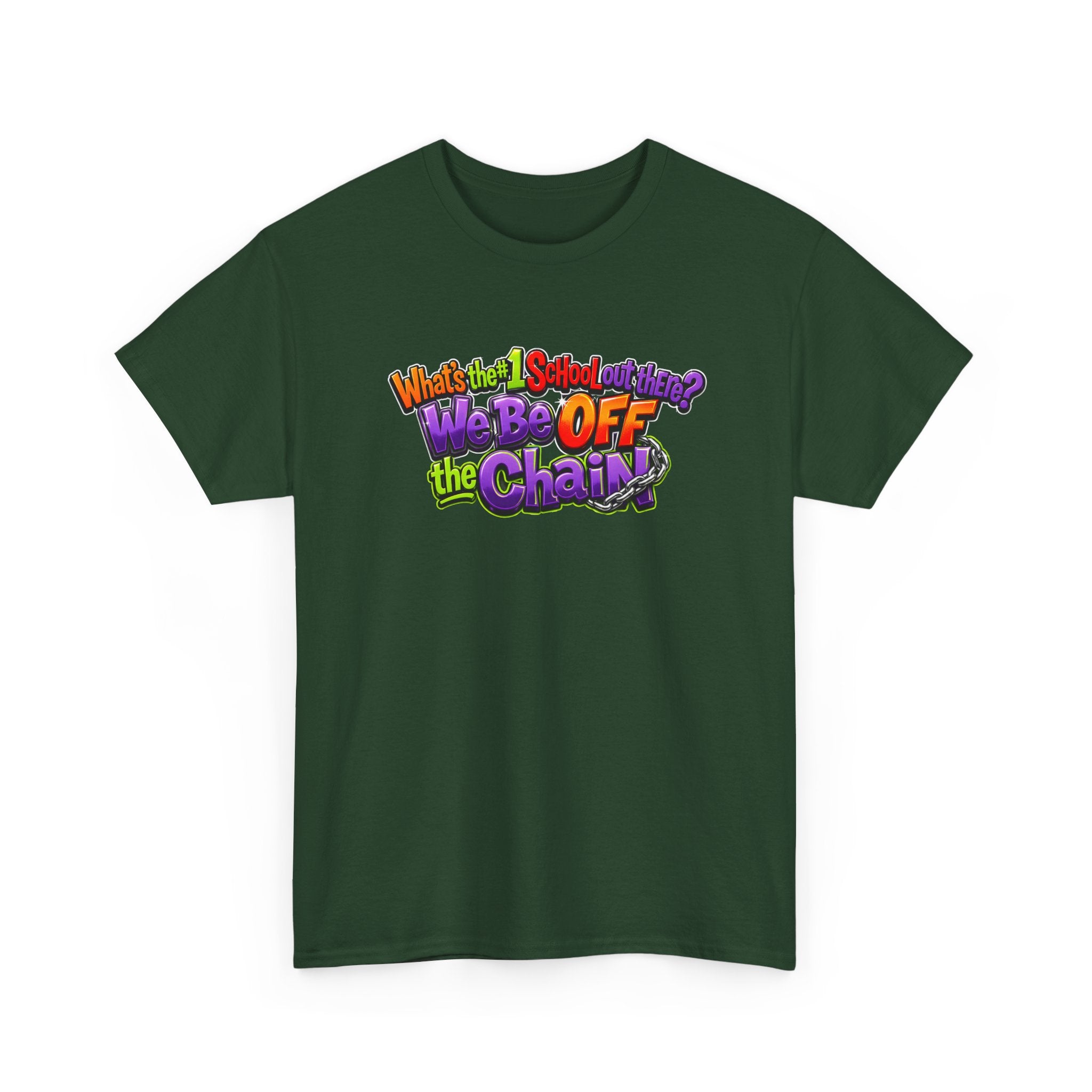 "What's The #1 School Out There" T-Shirt — Funny Retro School Quote Tee