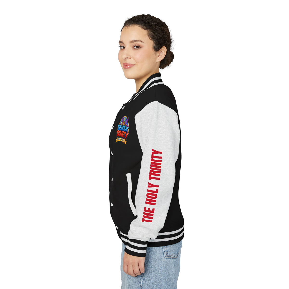 Letterman Jacket — "The Holy Trinity" Christian Varsity Jacket