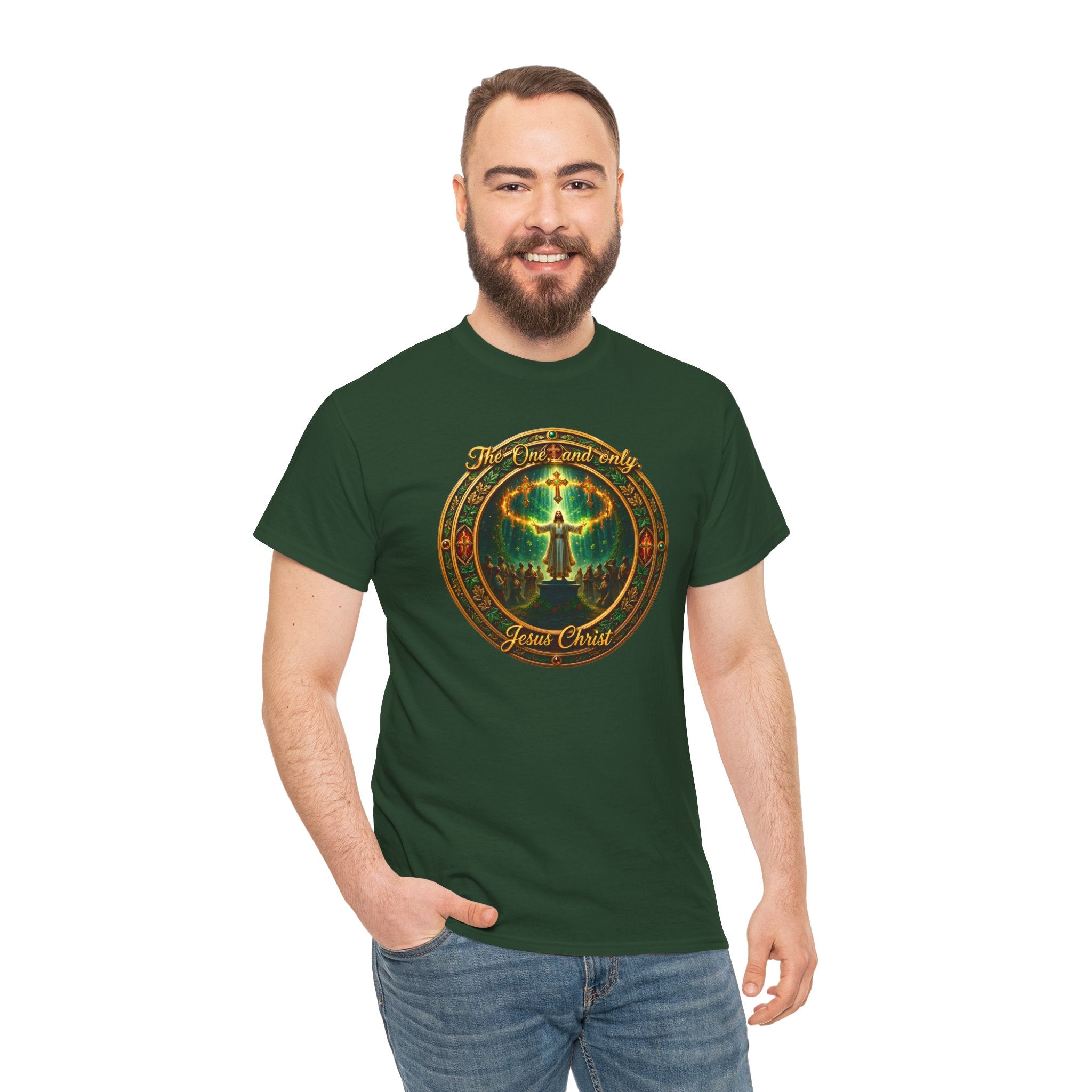 T-Shirt — "The One And Only Jesus Christ ” Spiritual Faith Tee