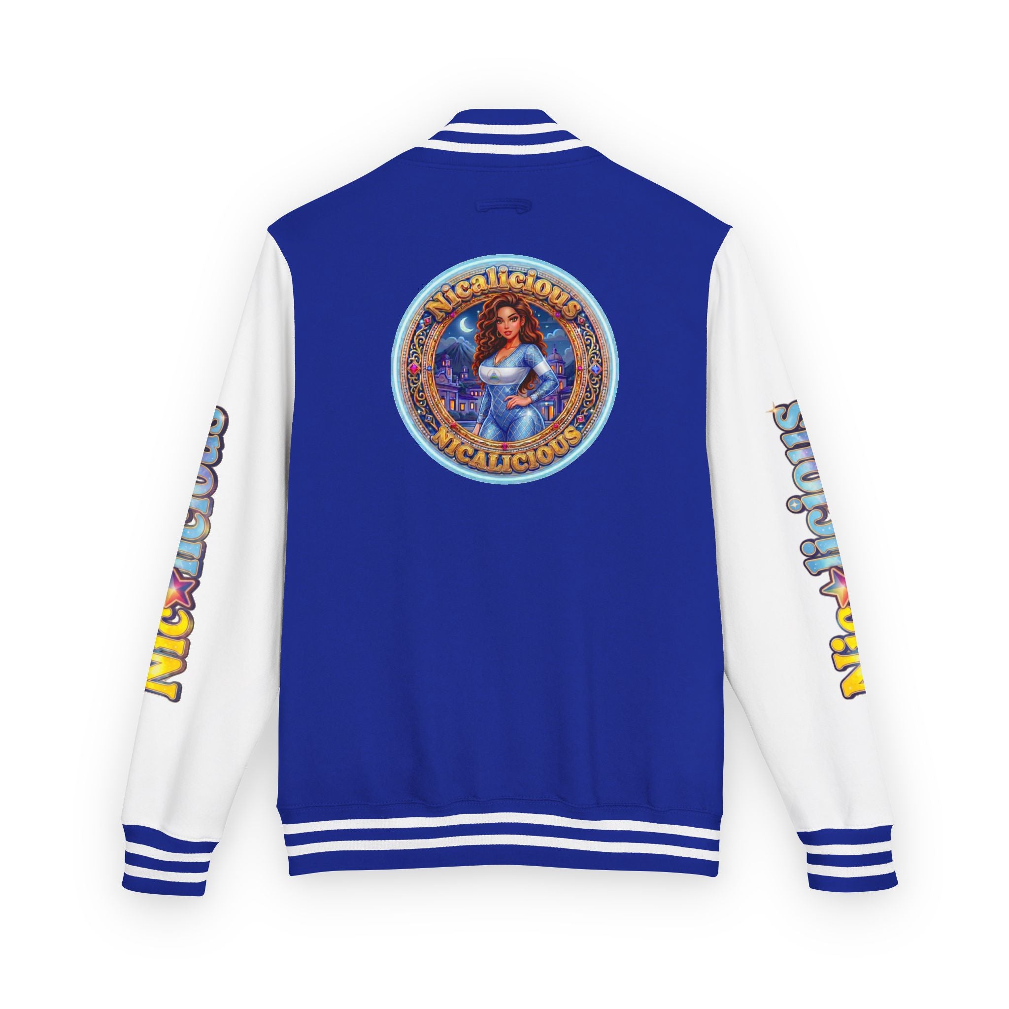 "Nicalicious" Letterman Jacket — Retro Varsity Jacket
