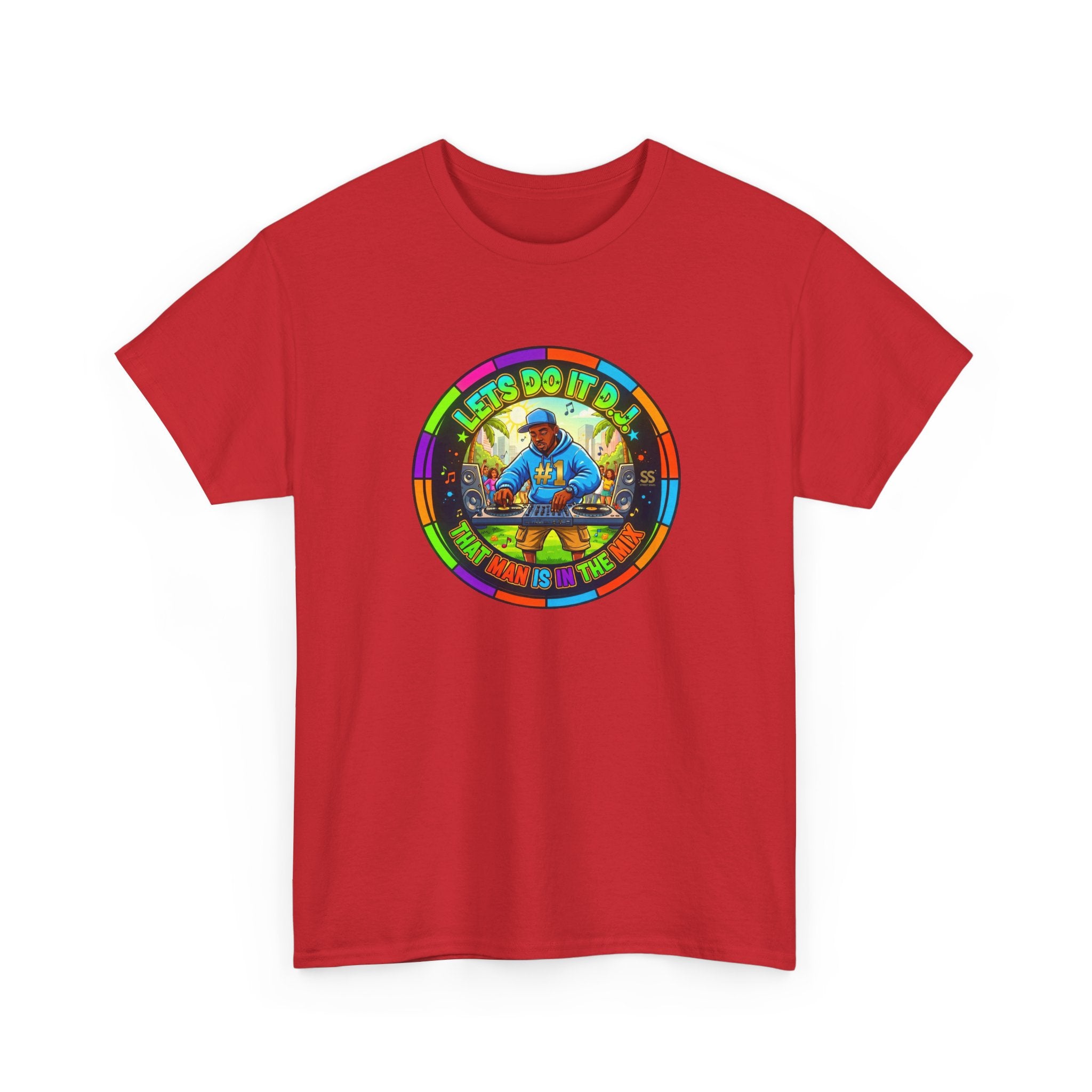 T-Shirt — "Let's Do It Dj!" Retro Camper Road Trip Graphic Tee