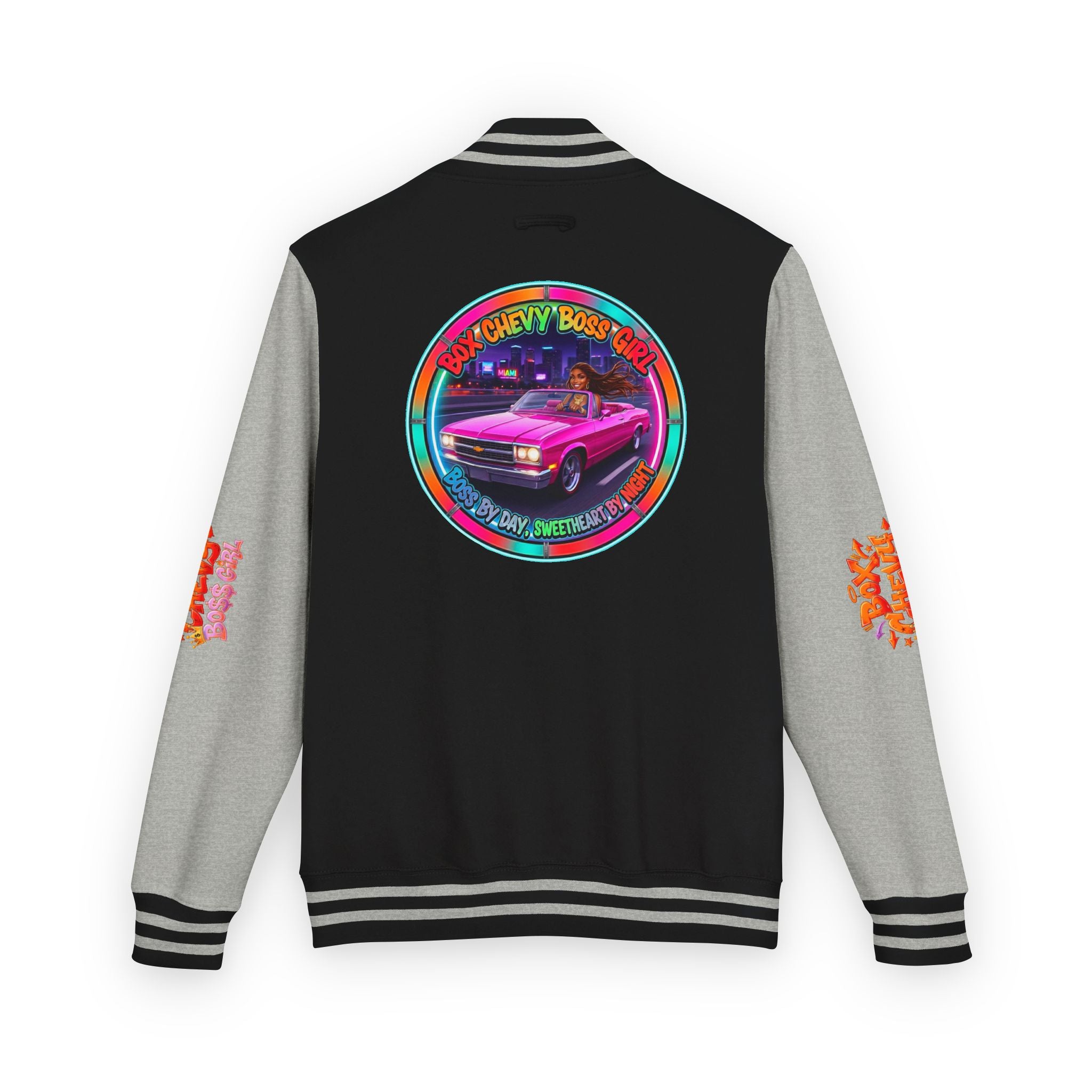 Letterman Jacket "Box Chevy Boss Girl"