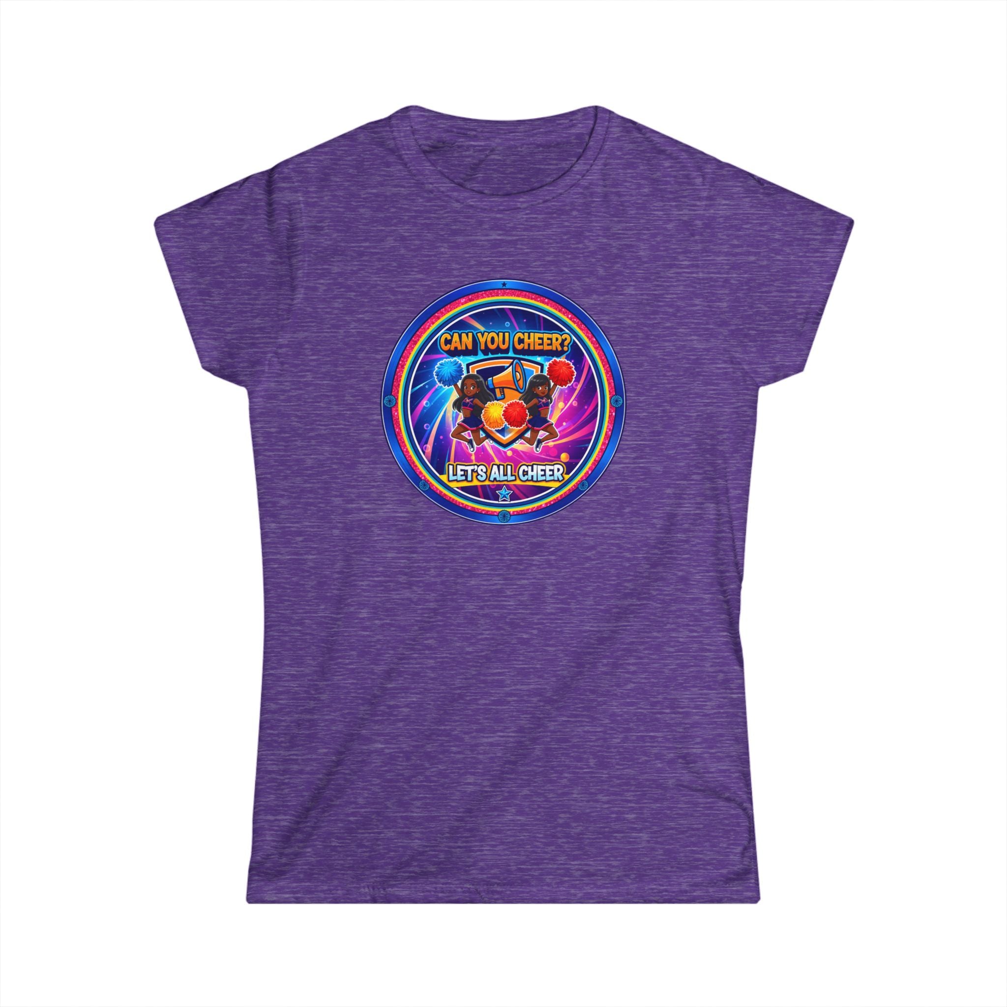 Can You Cheer? Let's All Cheer " Women's Tee — RetroCheers Graphic