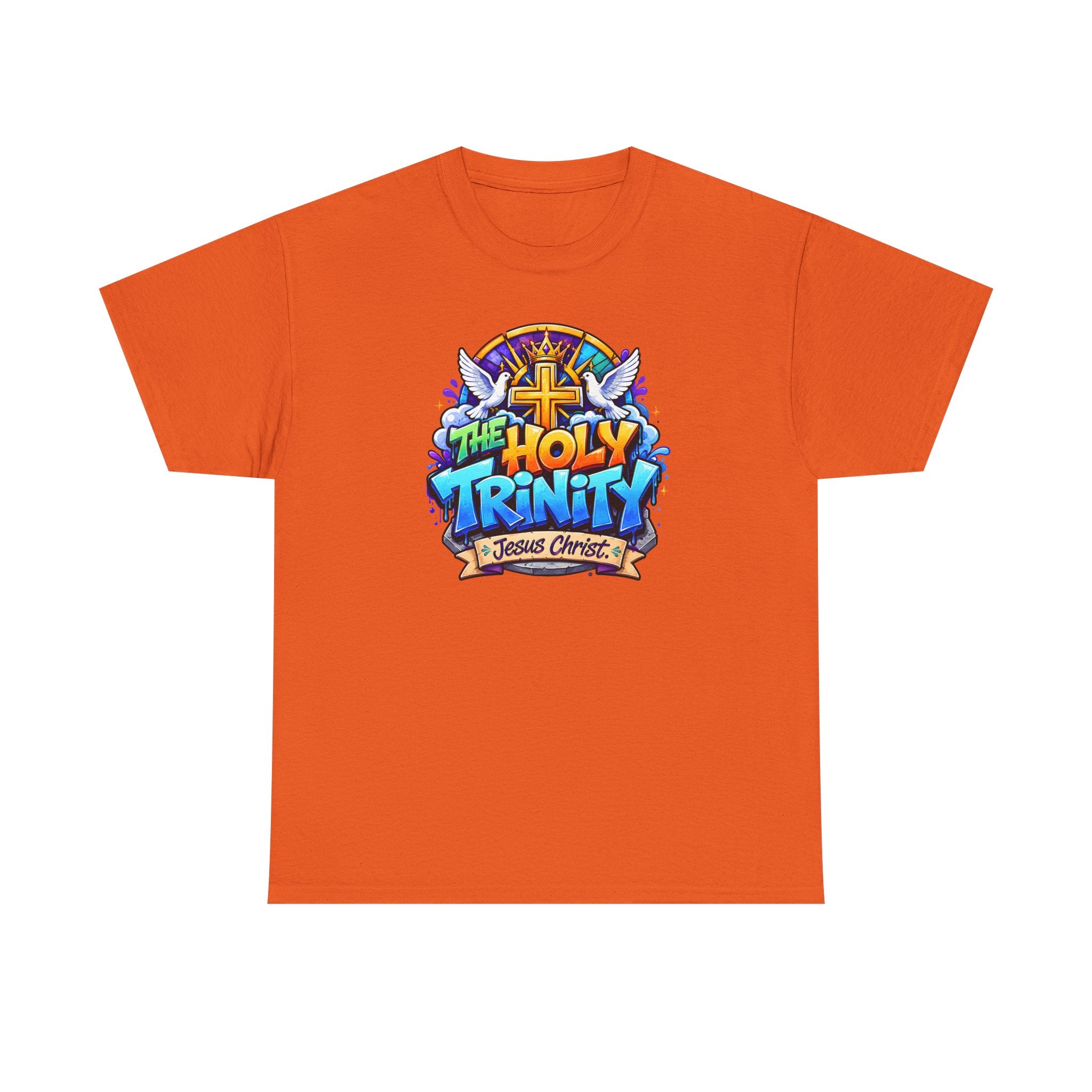 Christian Tee - "The Holy Trinity" Church Youth Graphic T-Shirt