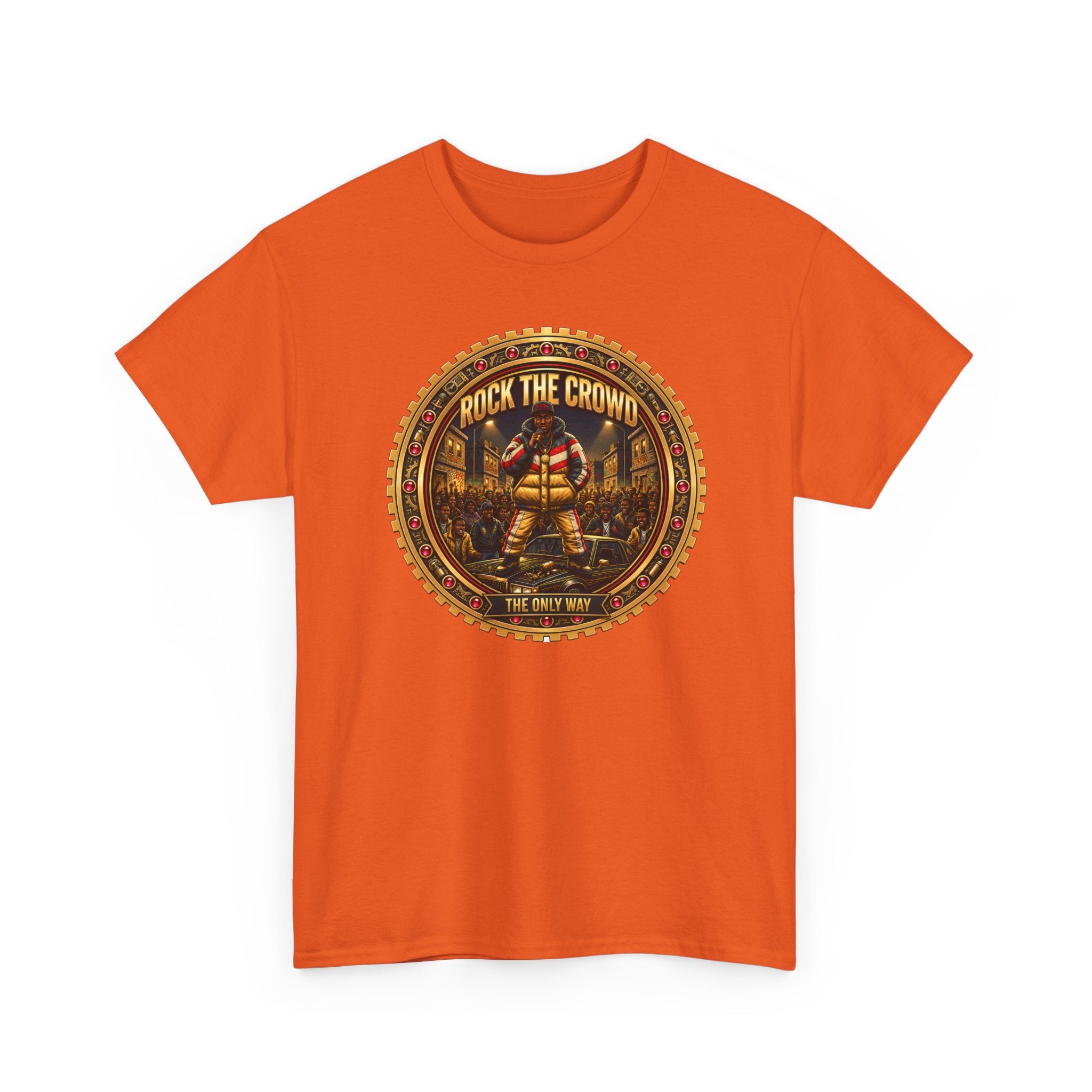 "Rock the Crowd" Tee — Vintage Concert Graphic Shirt