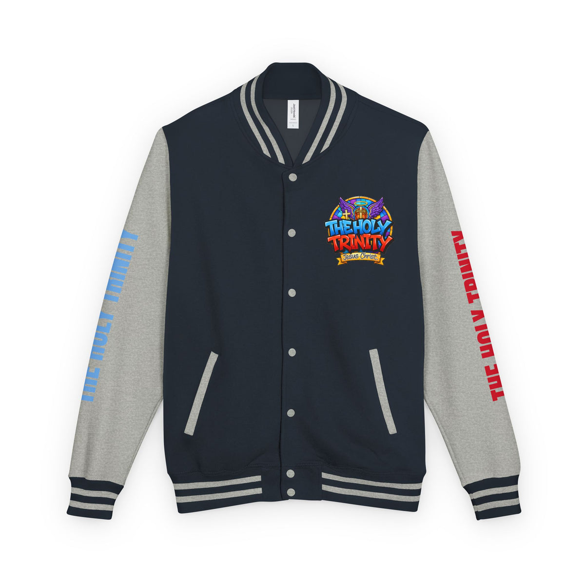 Letterman Jacket — "The Holy Trinity" Christian Varsity Jacket