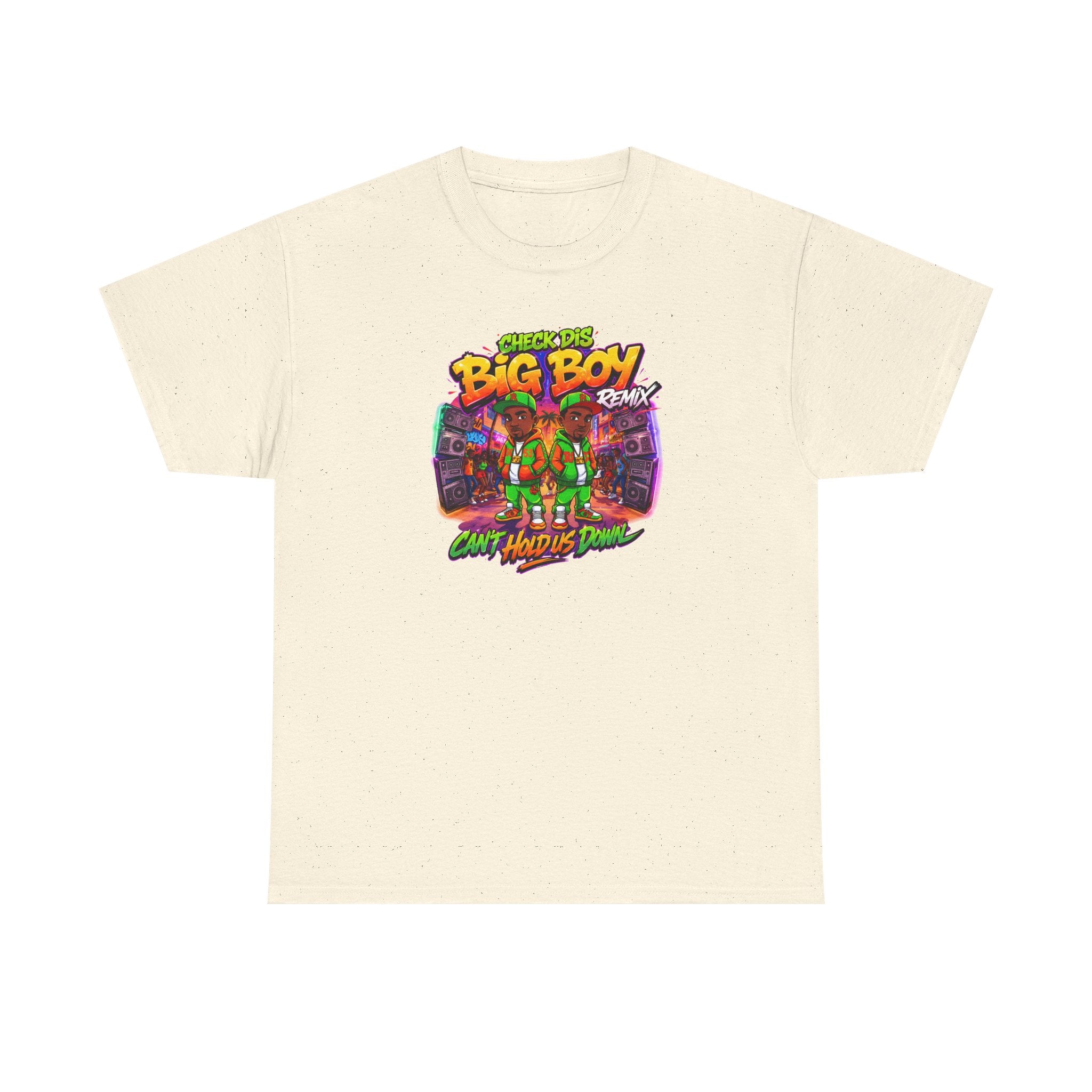 T-Shirt — " Check Dis Big Boy Remix" Retro Arcade Graphic Tee