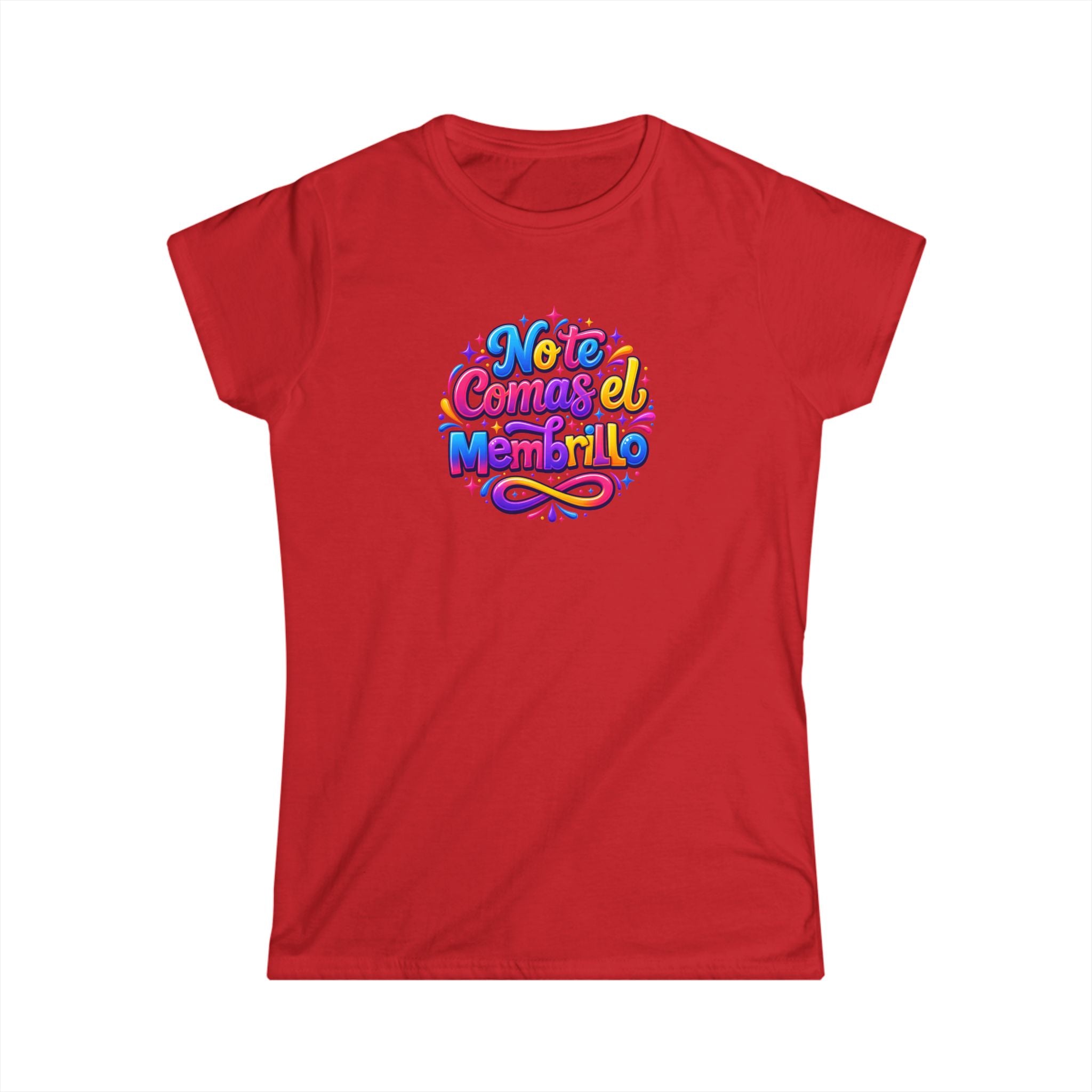 Women's Tee - 'No Te Comes el Mambo' Colorful Spanish Phrase Graphic