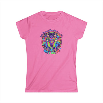 " We On The Sidewalk "Rainbow Sisters Graphic Tee — Women's Positive Vibe Pride Shirt