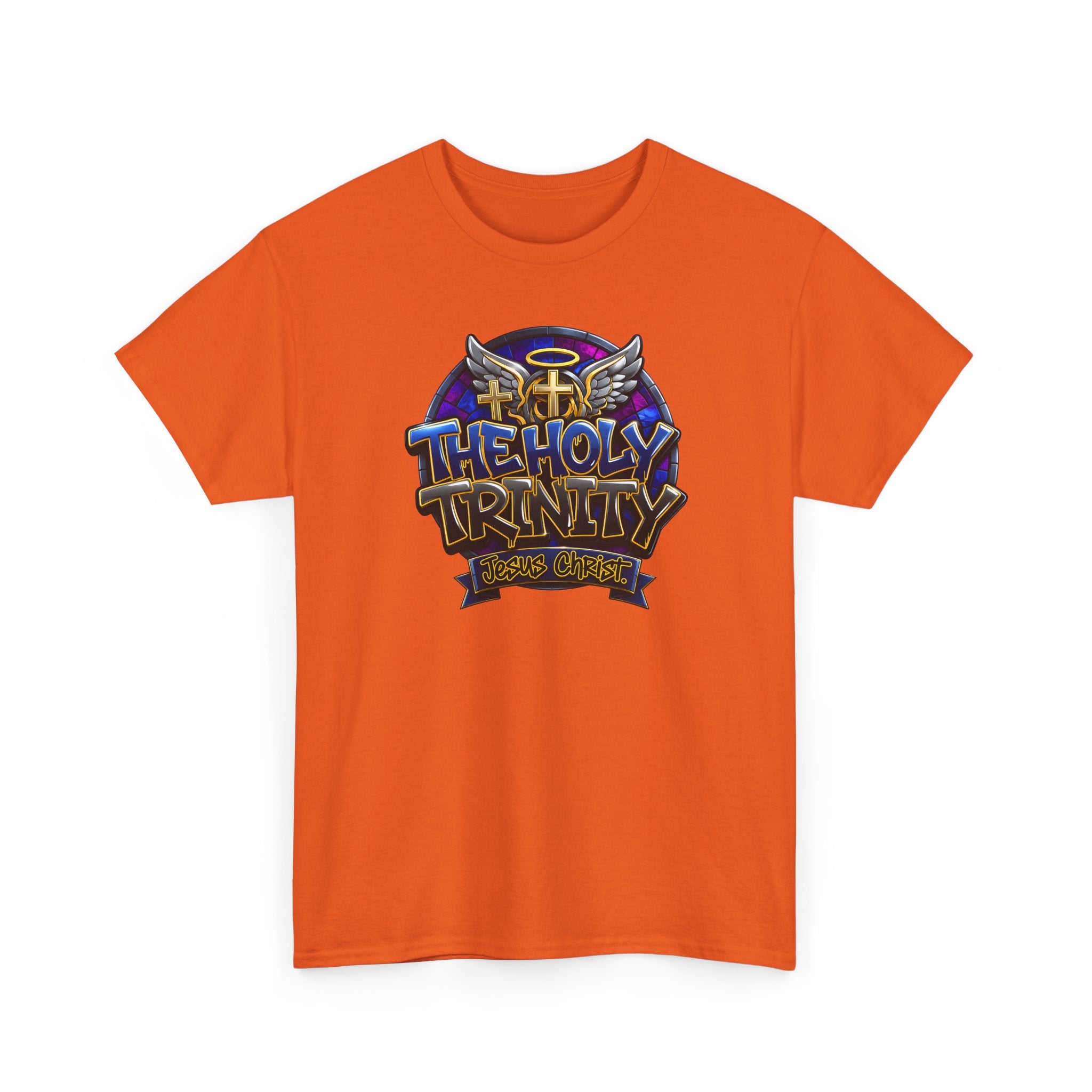 The Holy Trinity Tee — Christian Faith Graphic T-Shirt