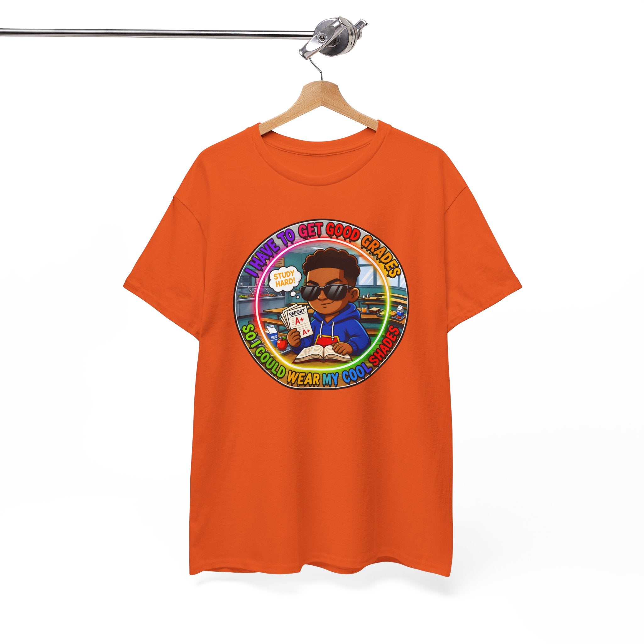 Retro 'I Have To Get Good Grades' Graphic Tee