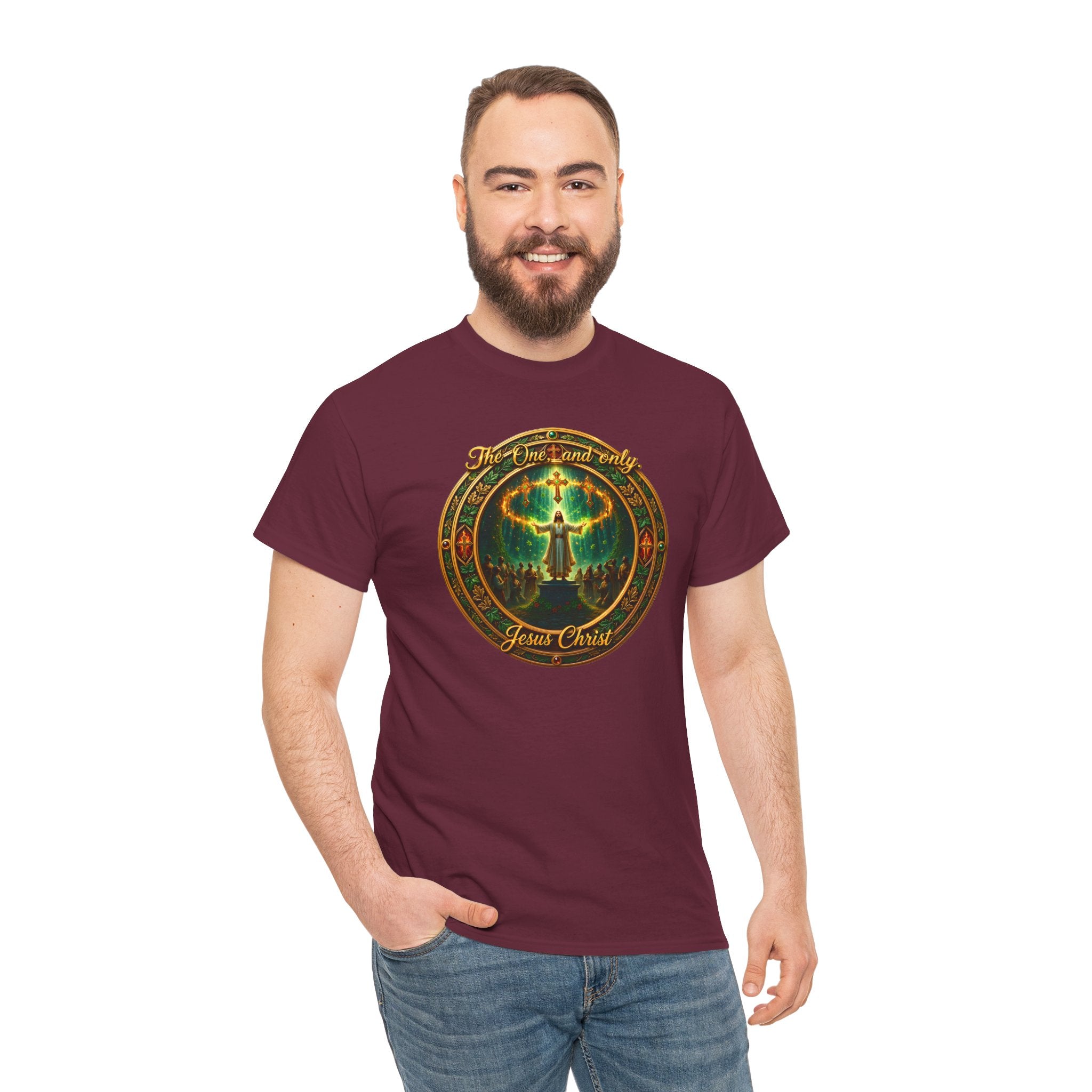 T-Shirt — "The One And Only Jesus Christ ” Spiritual Faith Tee
