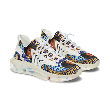 Women's Mesh Sneakers — Custom 'Honeyberry' Graphic Women's Athletic Shoes