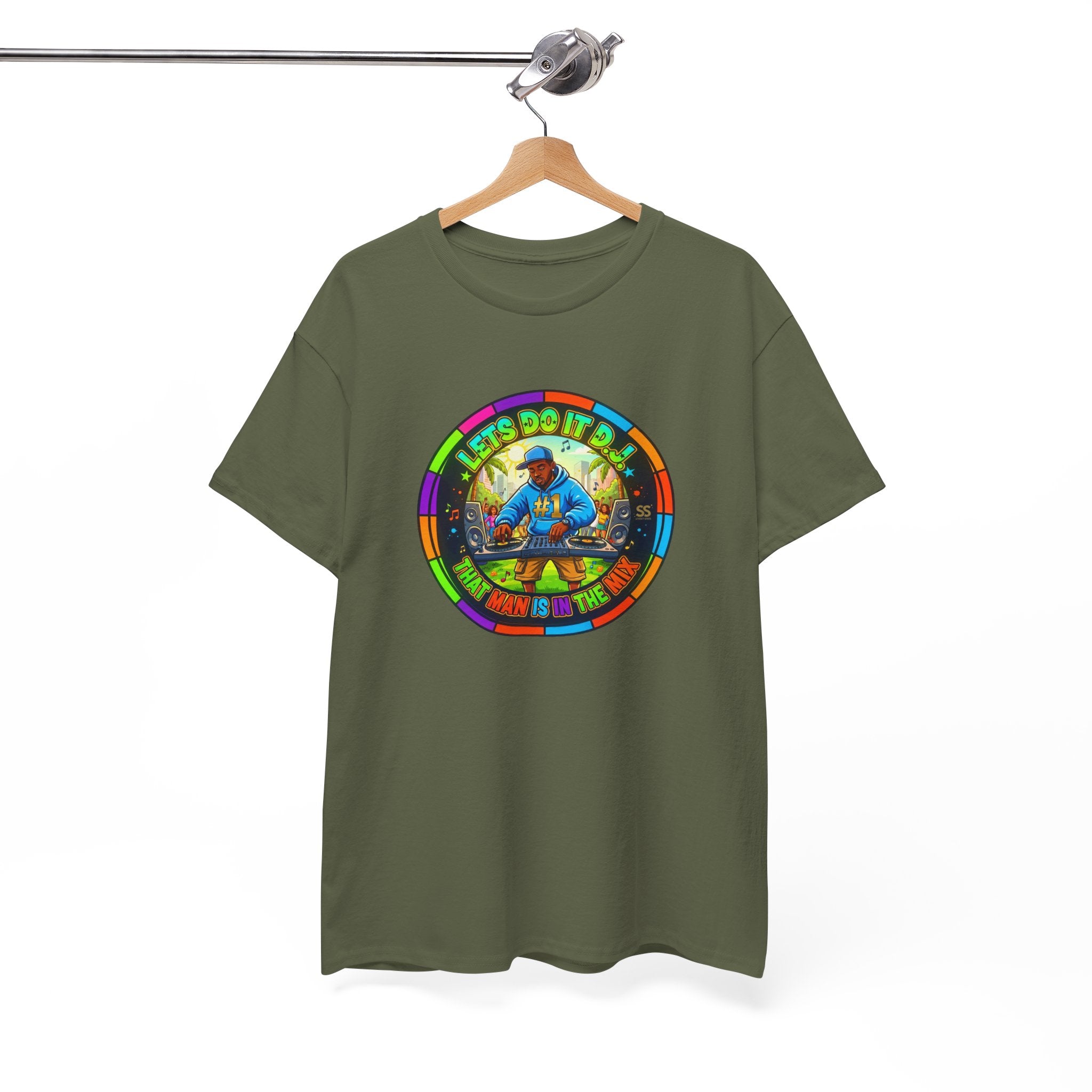 T-Shirt — "Let's Do It Dj!" Retro Camper Road Trip Graphic Tee