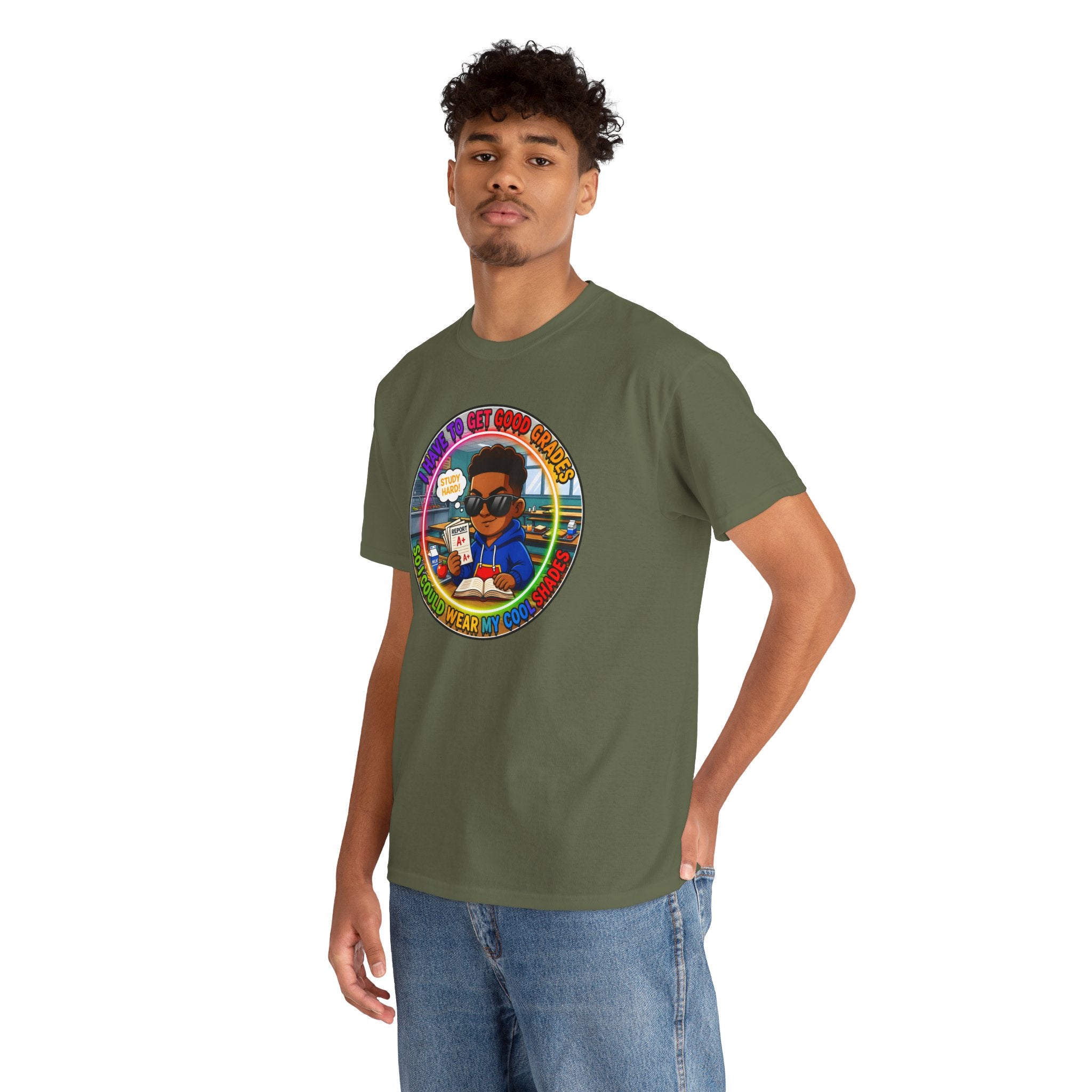 Retro 'I Have To Get Good Grades' Graphic Tee