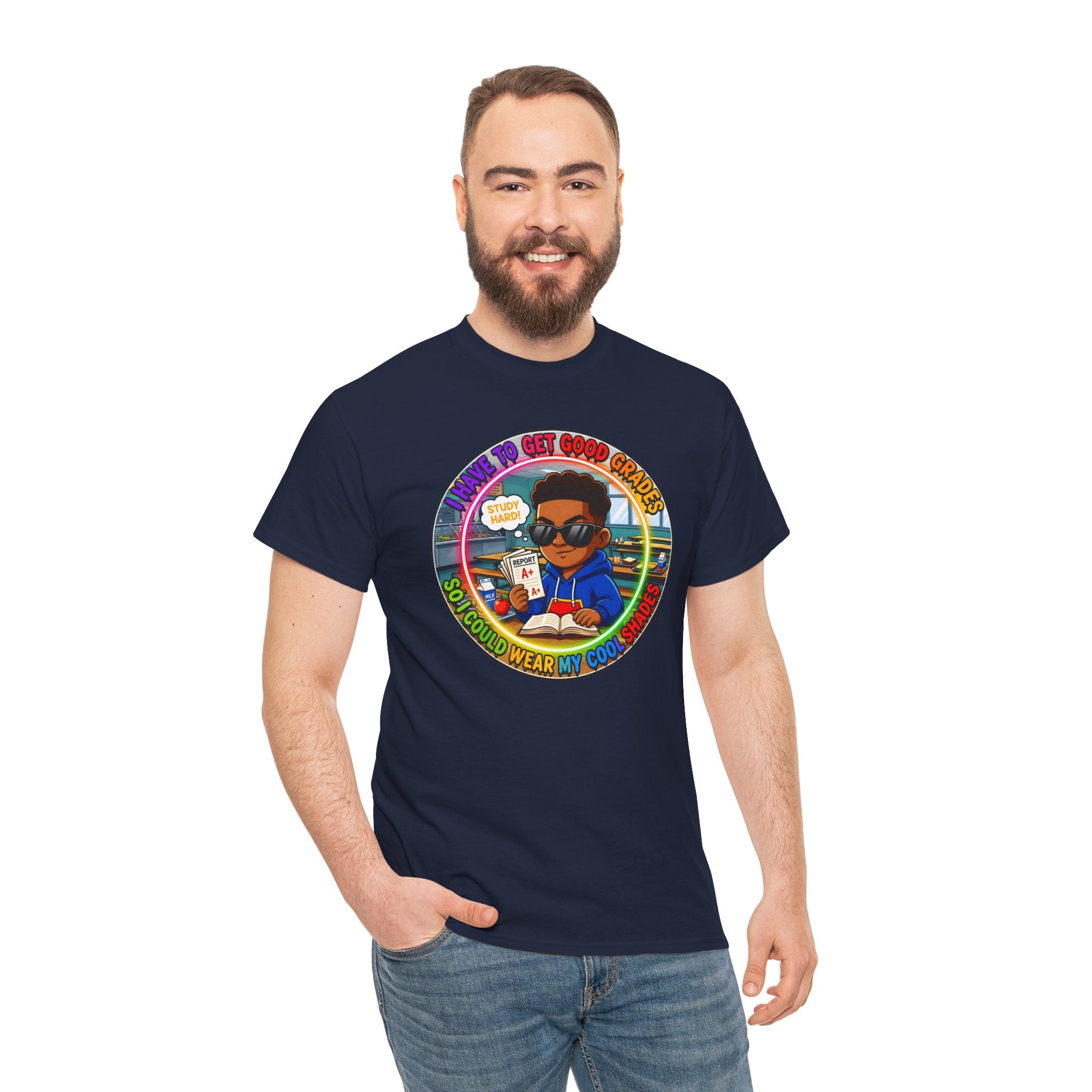 Retro 'I Have To Get Good Grades' Graphic Tee