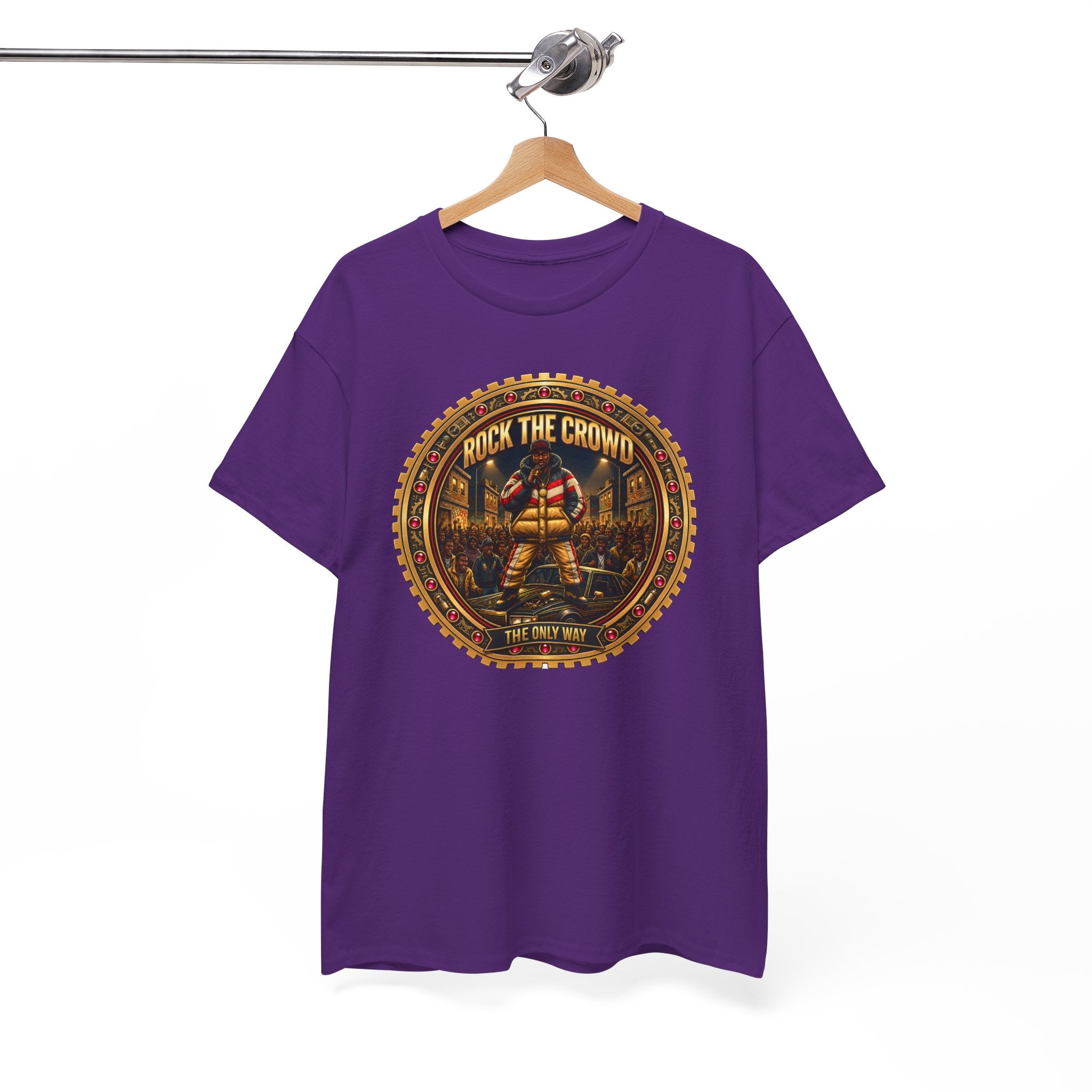 "Rock the Crowd" Tee — Vintage Concert Graphic Shirt