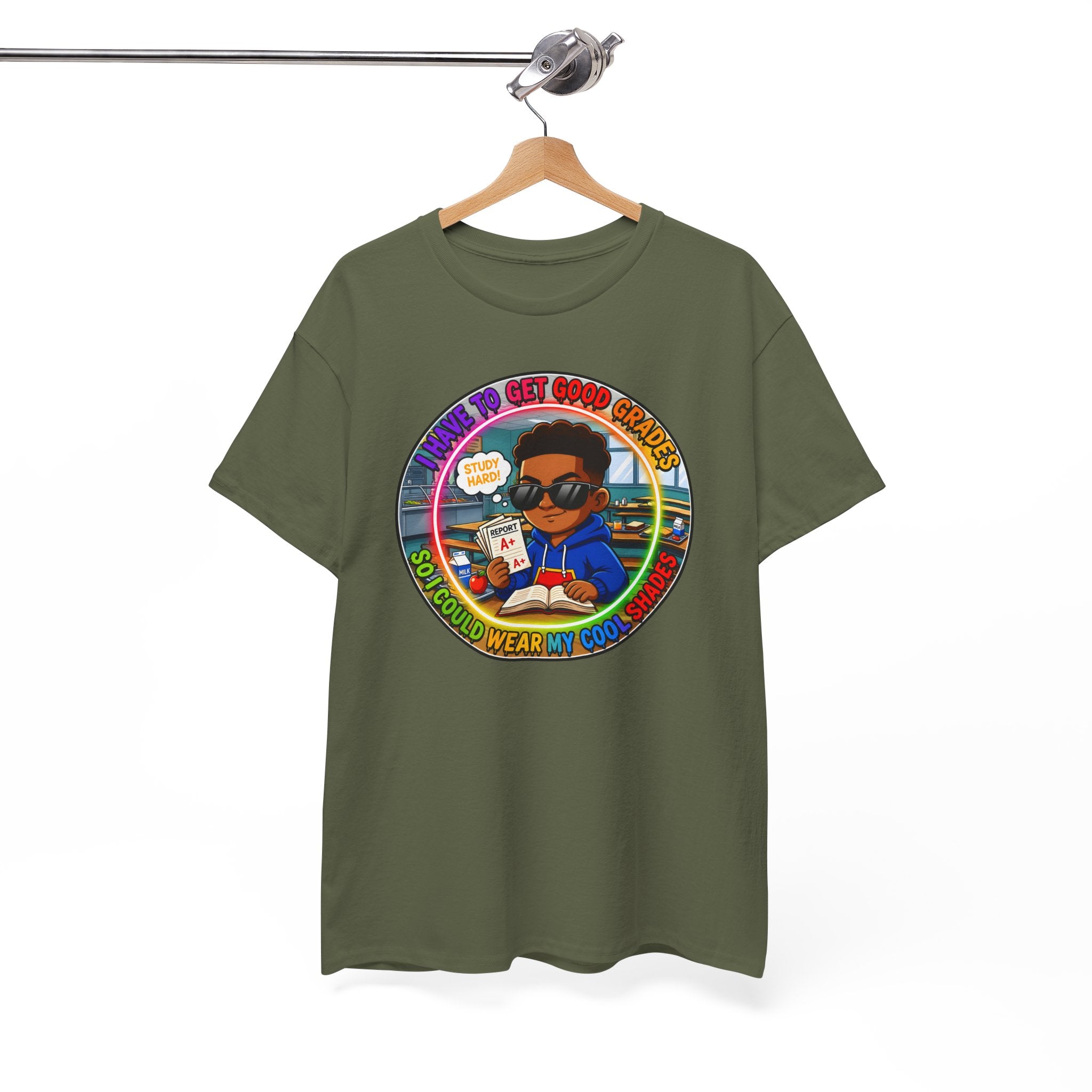 Retro 'I Have To Get Good Grades' Graphic Tee