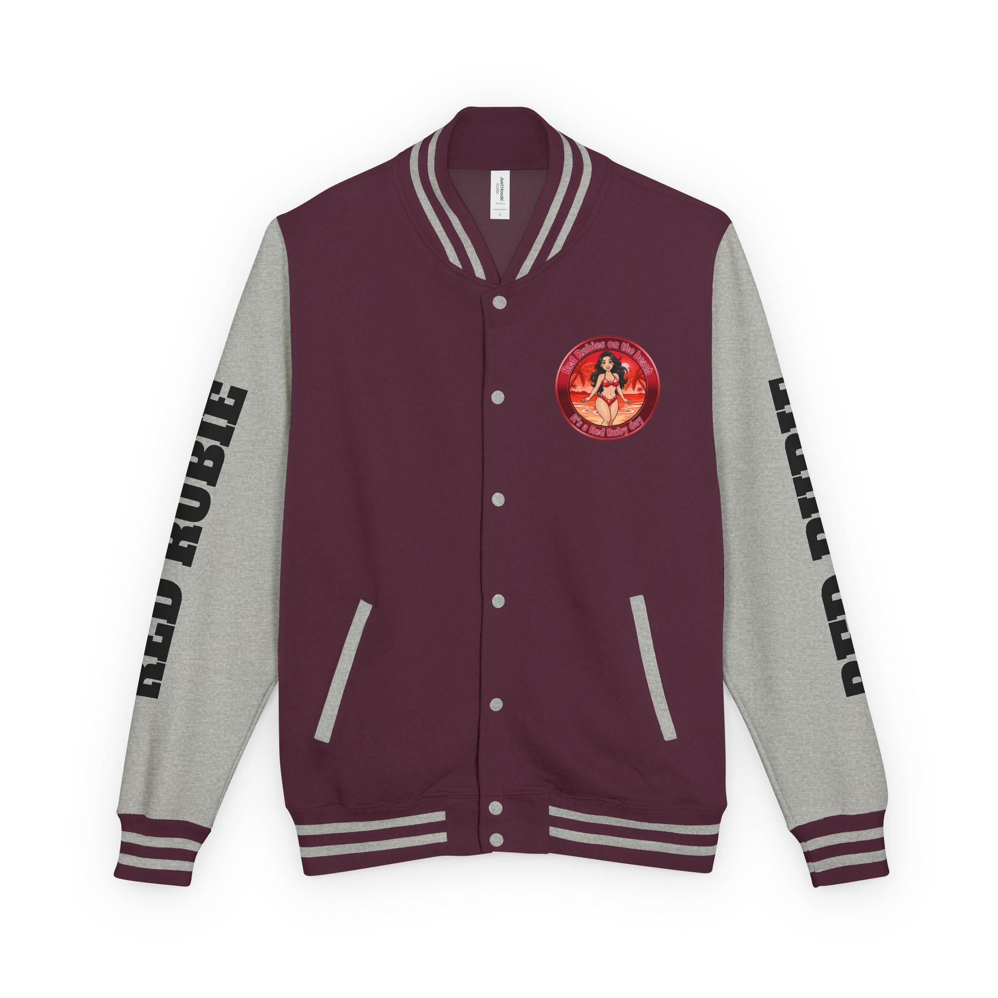 Letterman Jacket — 'It's A Red Rubie Day'- Varsity Jacket