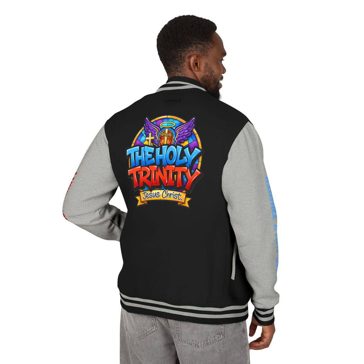 Letterman Jacket — "The Holy Trinity" Christian Varsity Jacket
