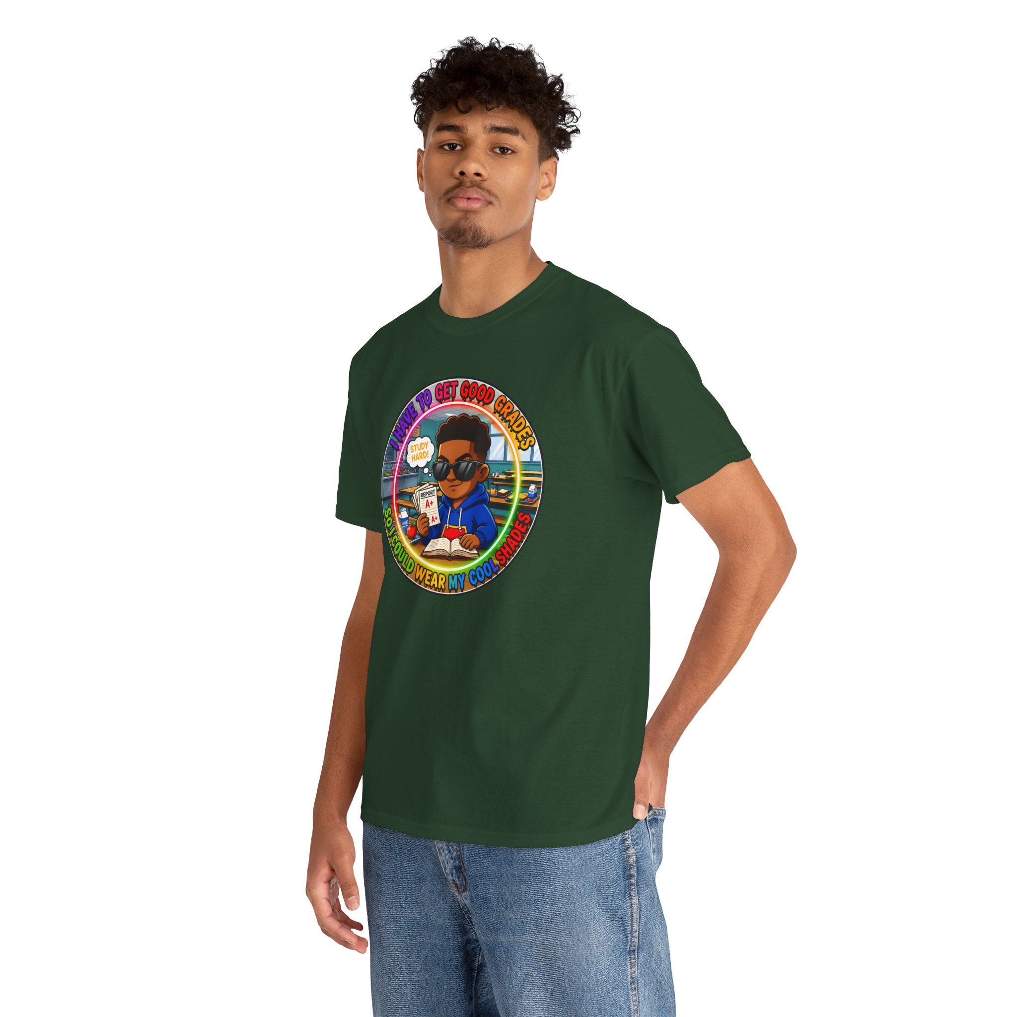 Retro 'I Have To Get Good Grades' Graphic Tee