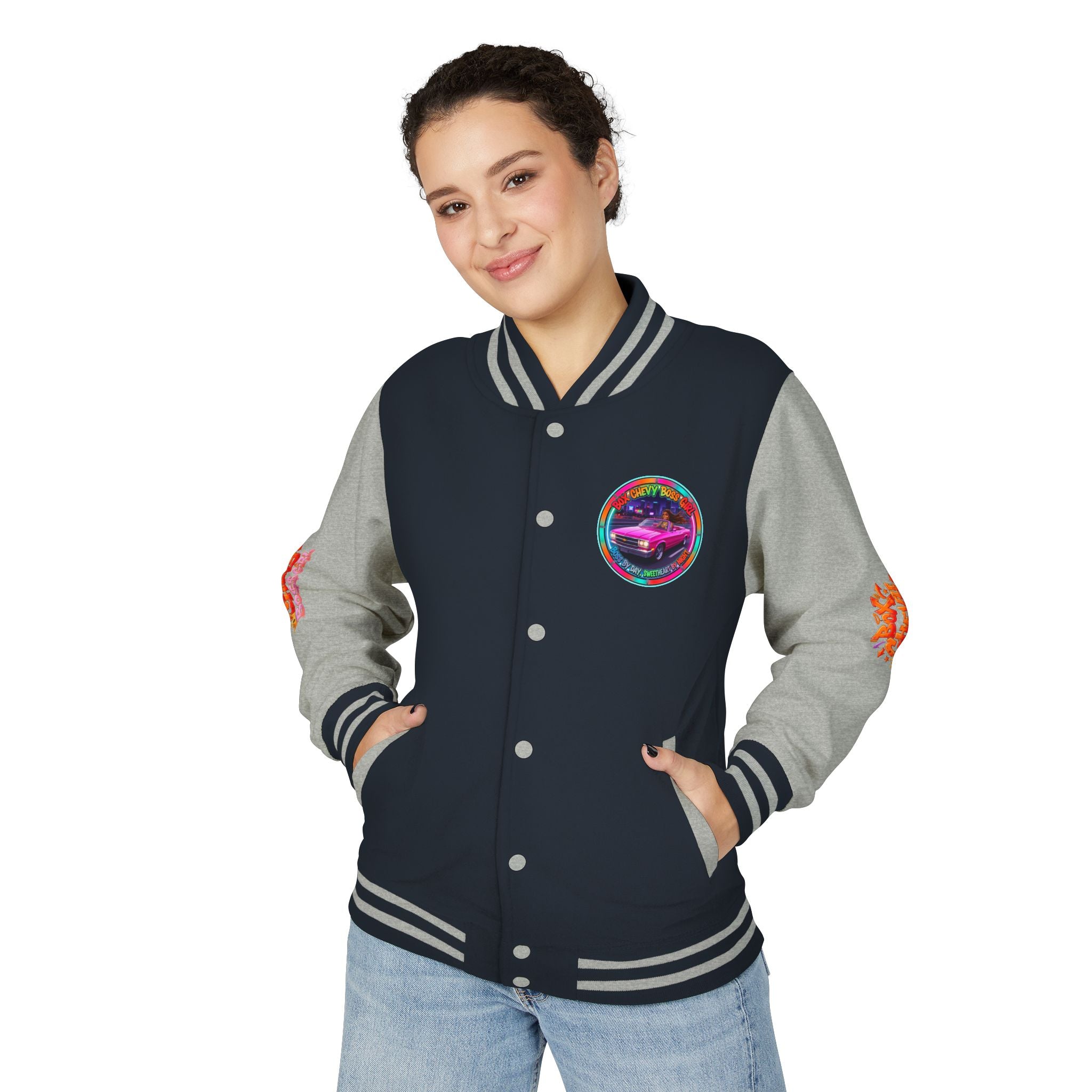 Letterman Jacket "Box Chevy Boss Girl"