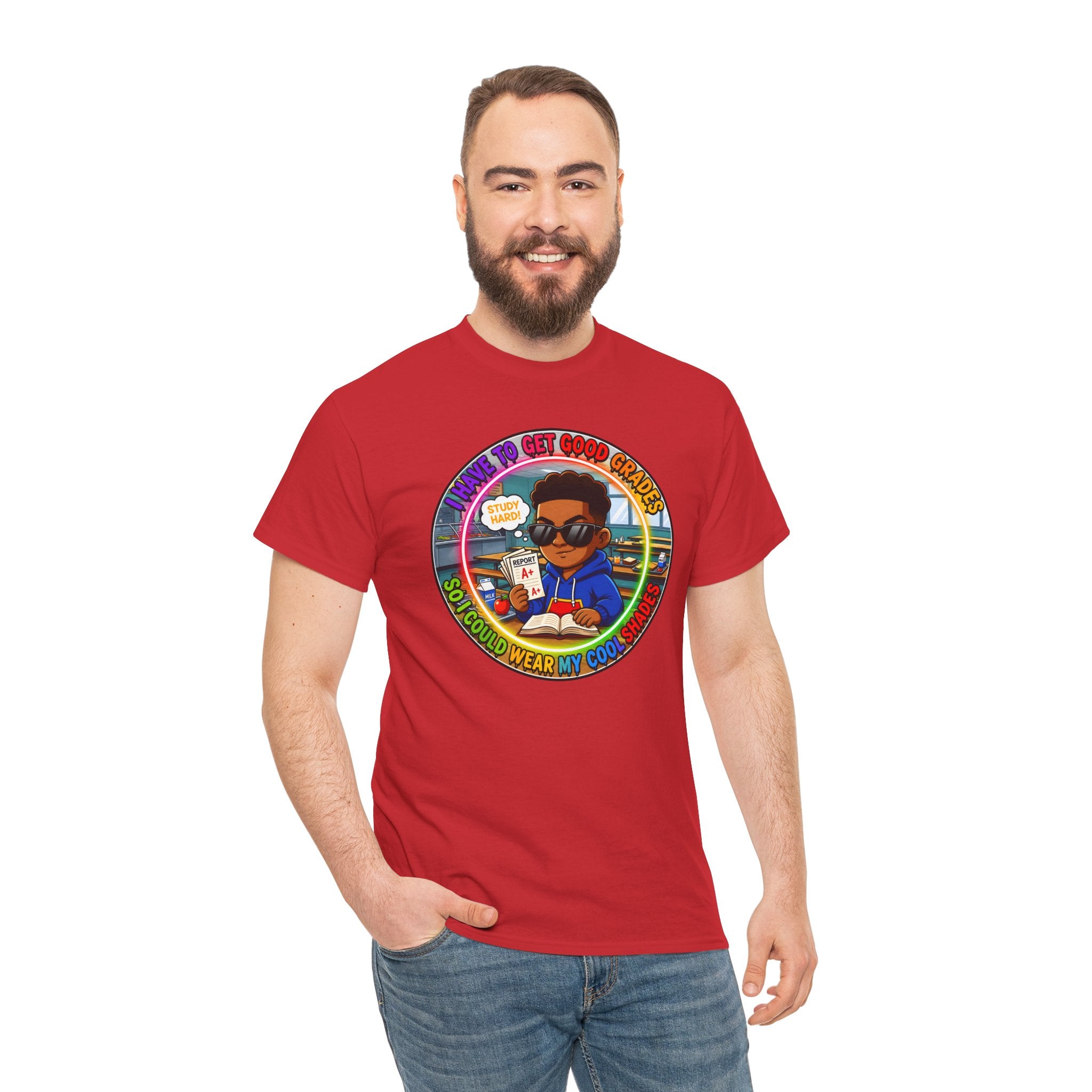 Retro 'I Have To Get Good Grades' Graphic Tee