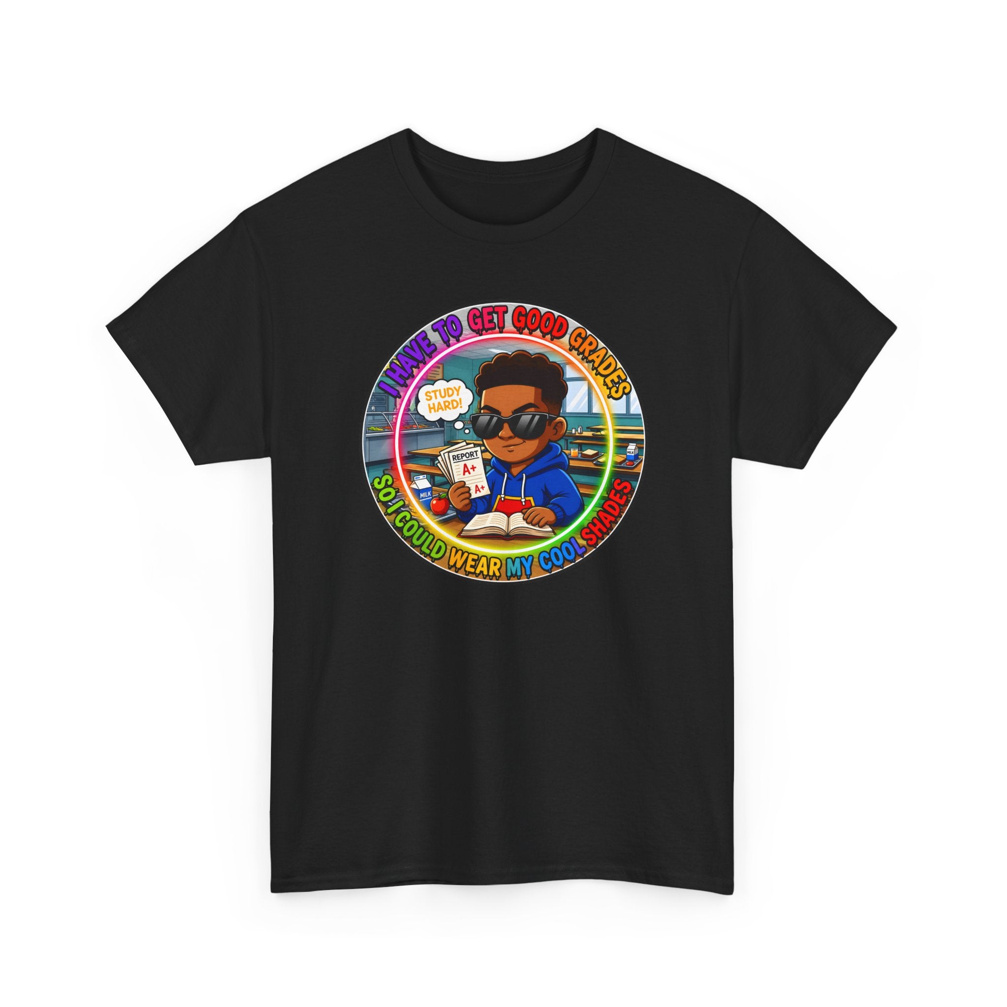 Retro 'I Have To Get Good Grades' Graphic Tee