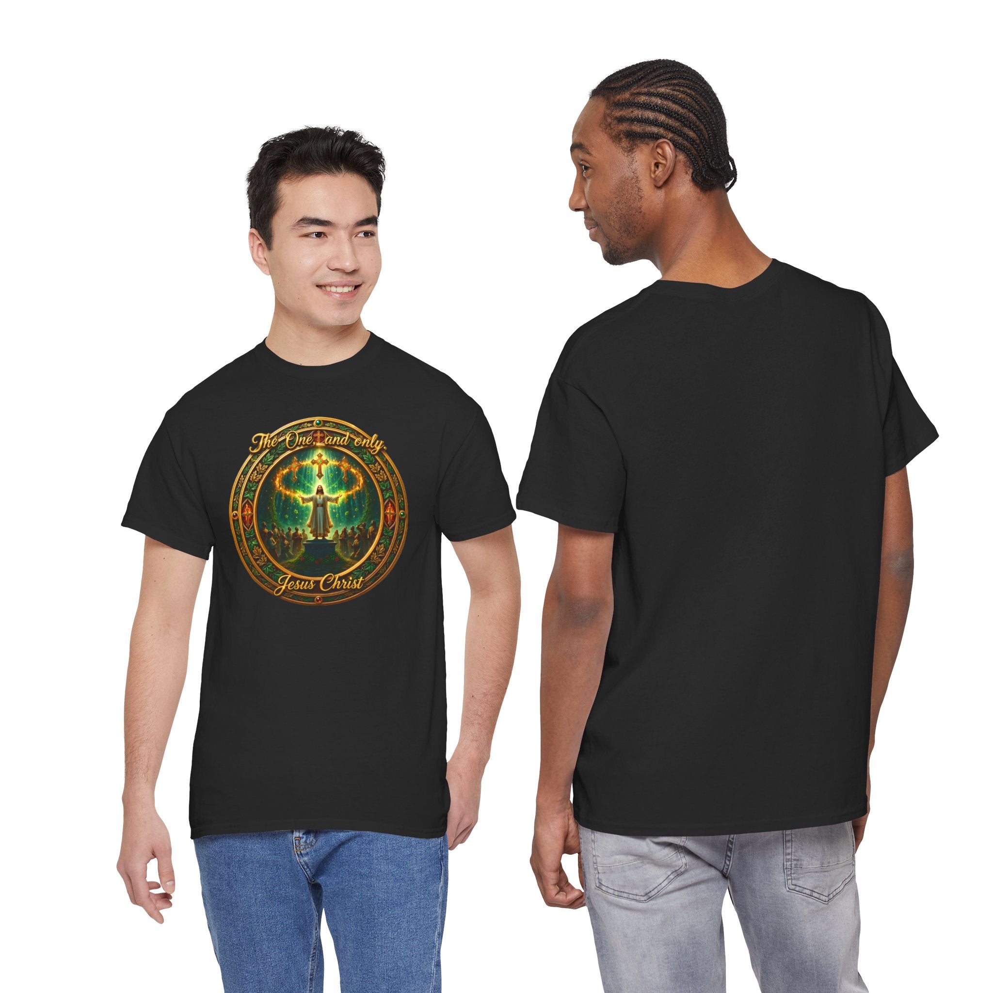 T-Shirt — "The One And Only Jesus Christ ” Spiritual Faith Tee