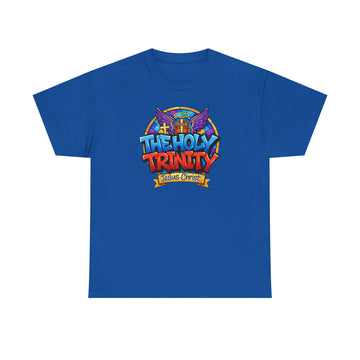 Christian T-Shirt — "The Holy Trinity: Jesus Christ" Colorful Faith Tee
