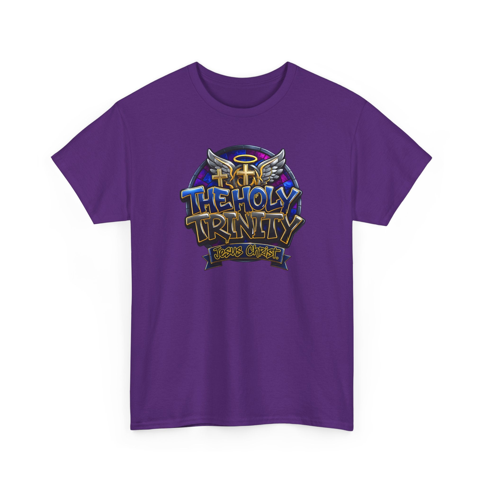 The Holy Trinity Tee — Christian Faith Graphic T-Shirt