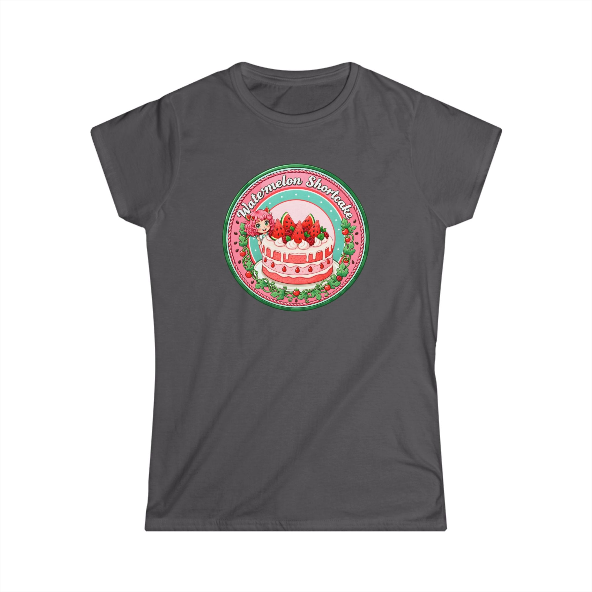"Watermelon Shortcake" Vintage Badge T-Shirt