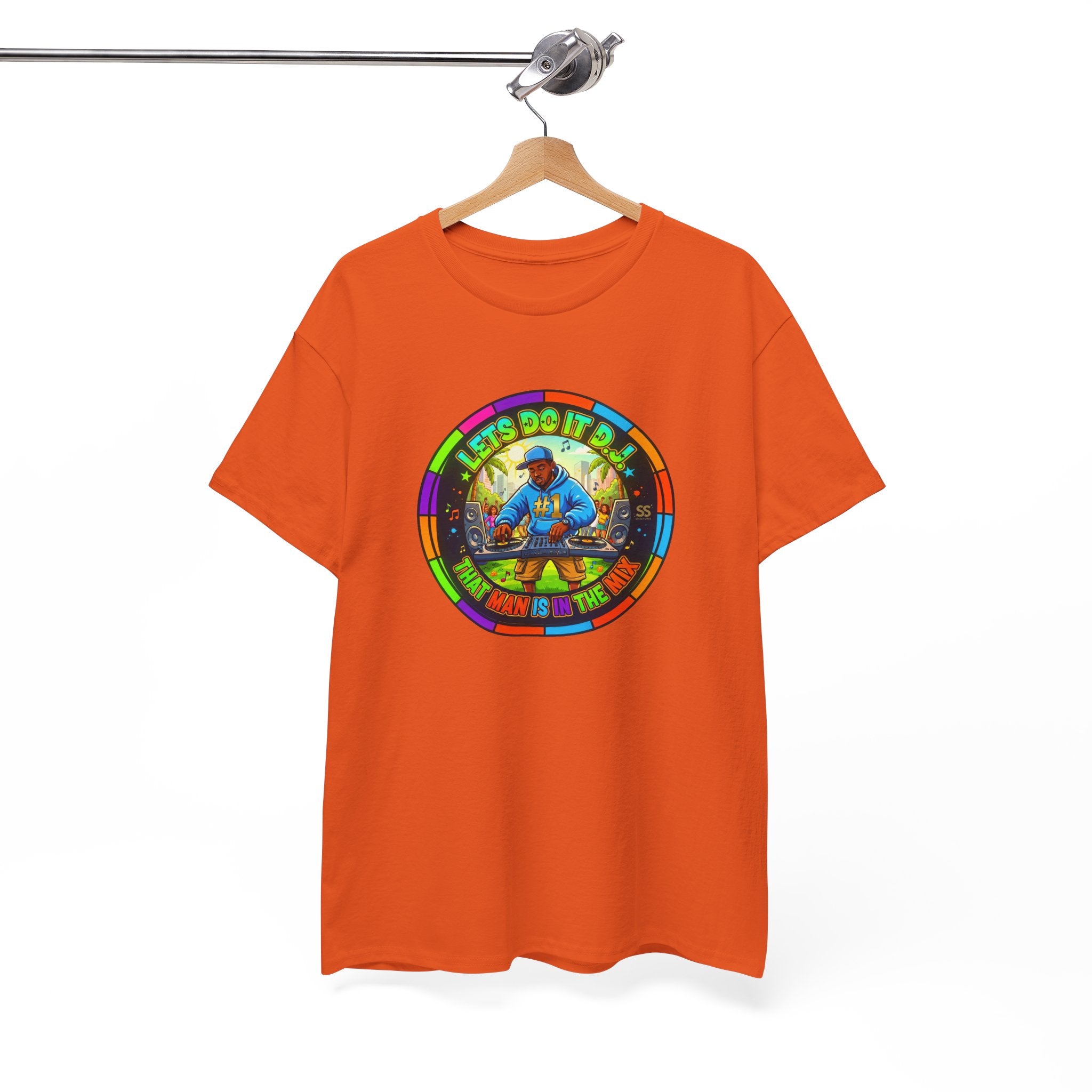 T-Shirt — "Let's Do It Dj!" Retro Camper Road Trip Graphic Tee