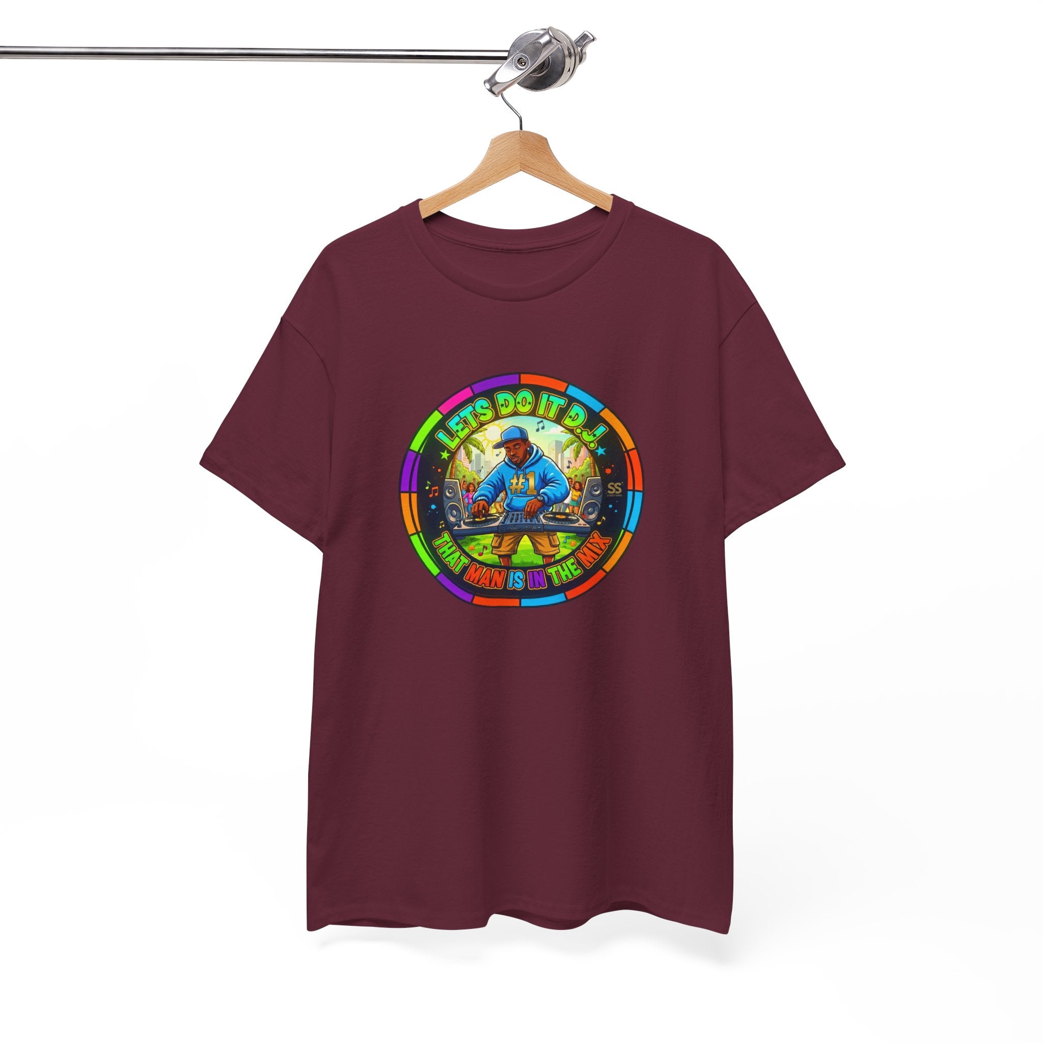T-Shirt — "Let's Do It Dj!" Retro Camper Road Trip Graphic Tee