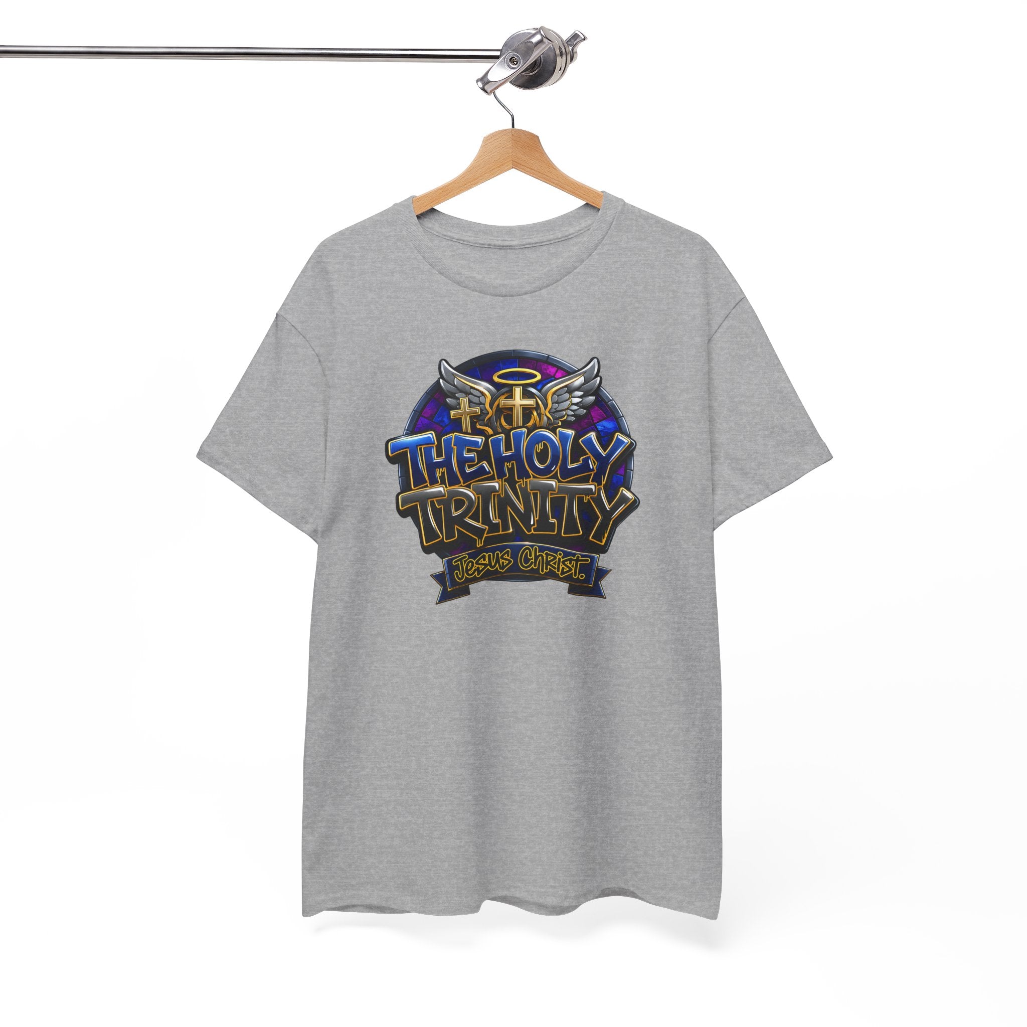 The Holy Trinity Tee — Christian Faith Graphic T-Shirt