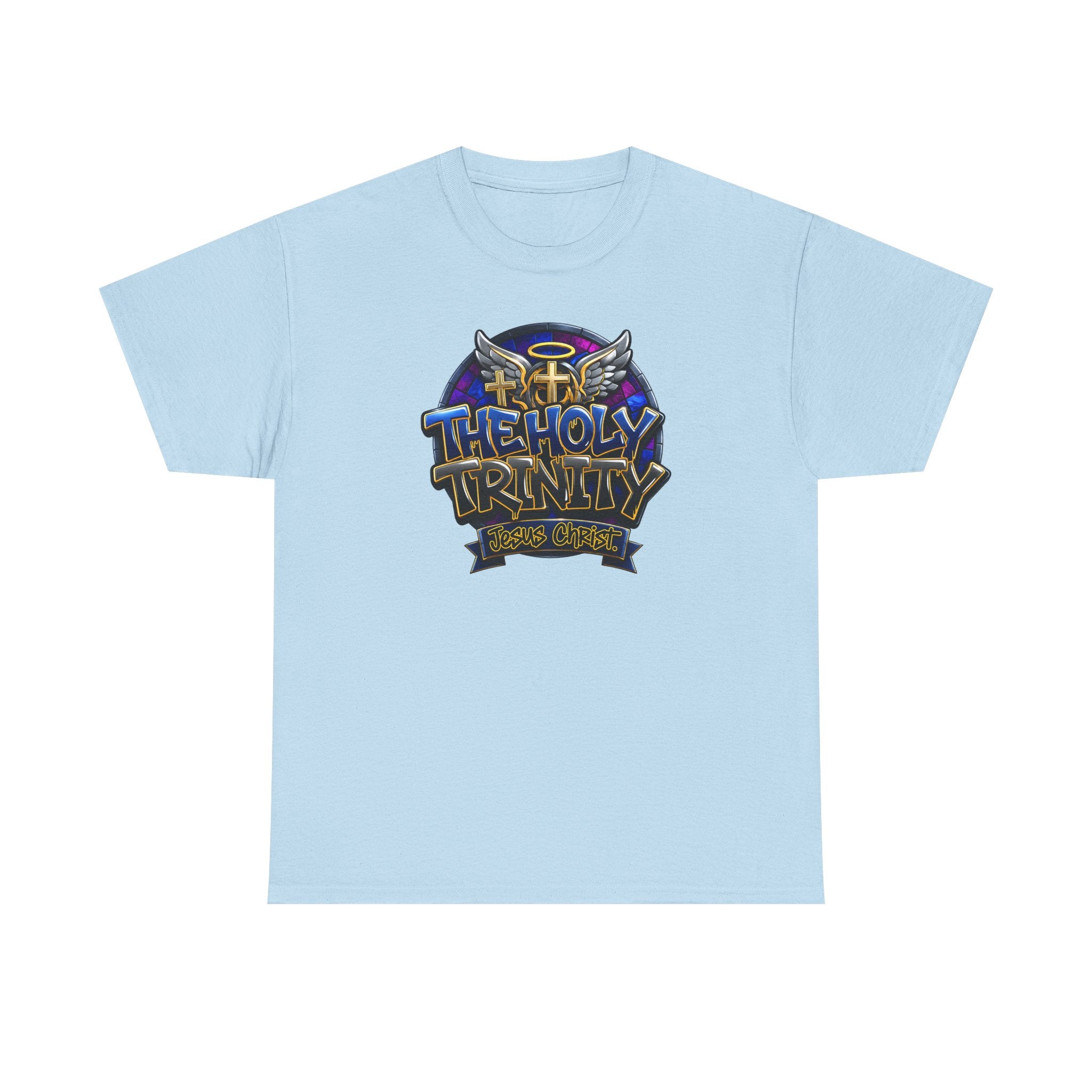 The Holy Trinity Tee — Christian Faith Graphic T-Shirt