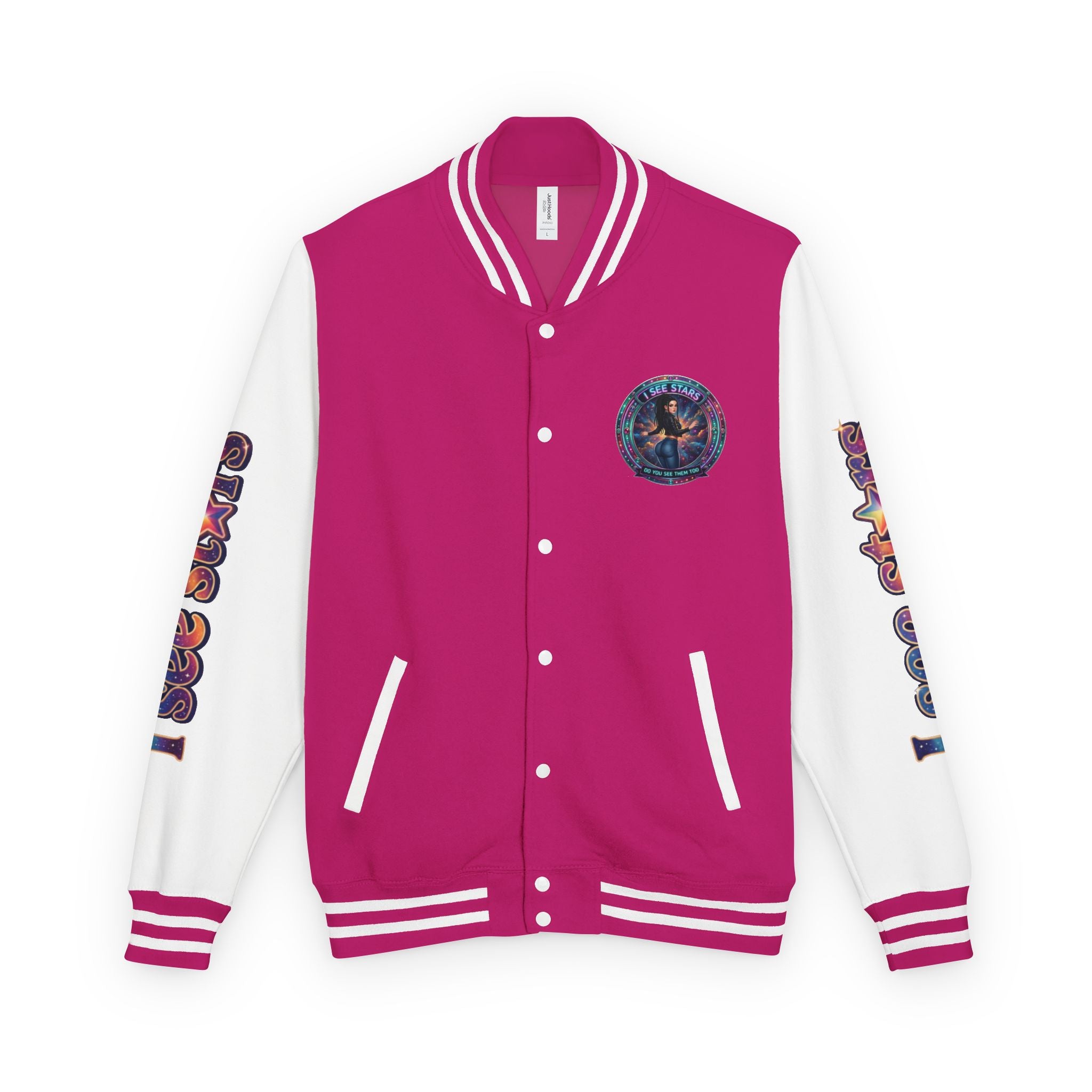 Heavyweight Letterman Jacket "I See Stars"