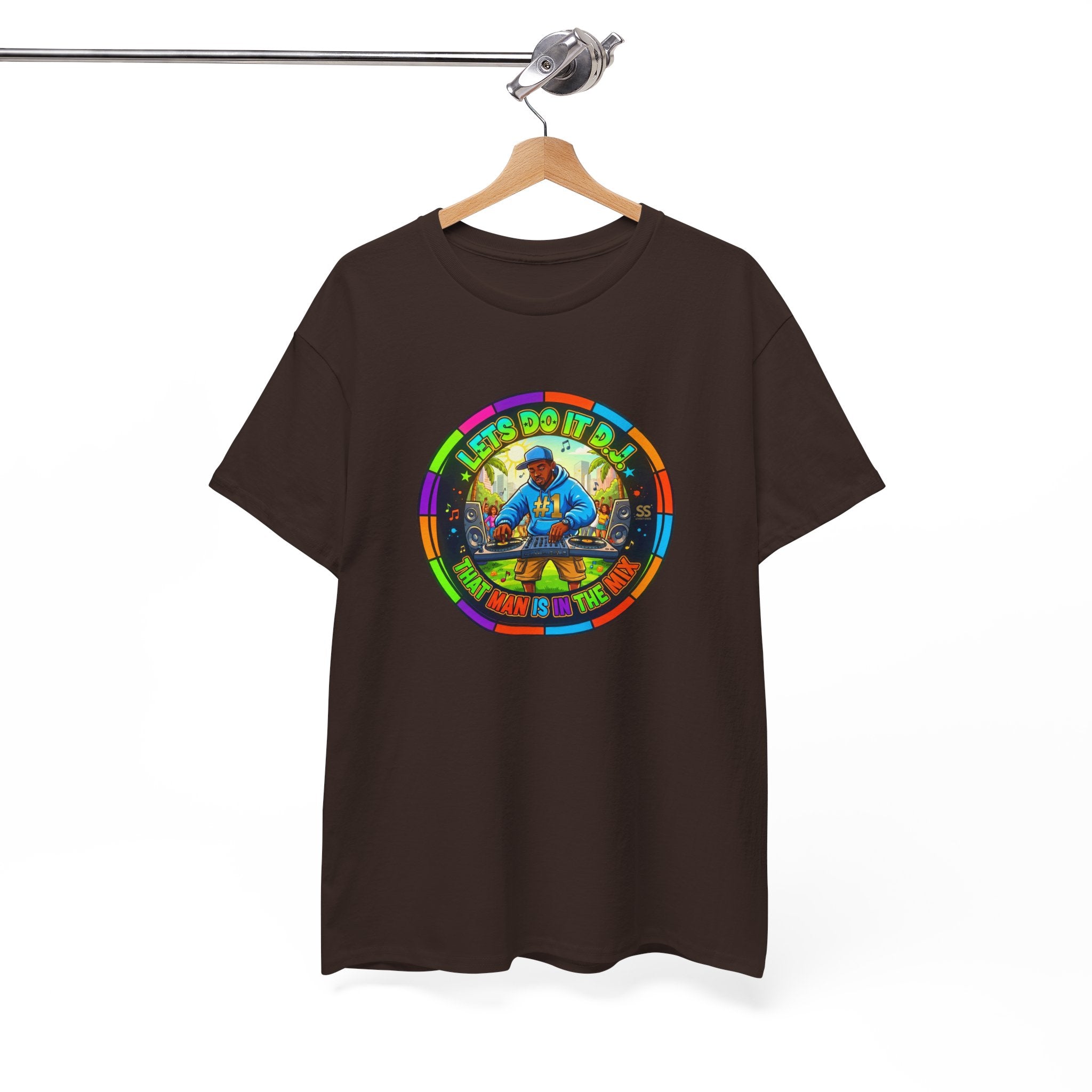 T-Shirt — "Let's Do It Dj!" Retro Camper Road Trip Graphic Tee