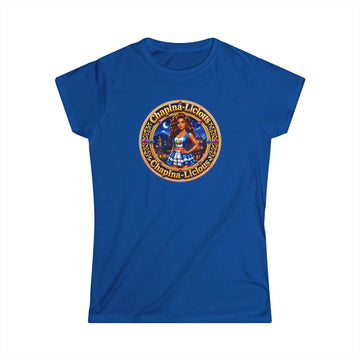 Oktoberfest Dirndl Girl Graphic Tee — 'Chapina-Licious' Retro Beer Festival T‑Shirt