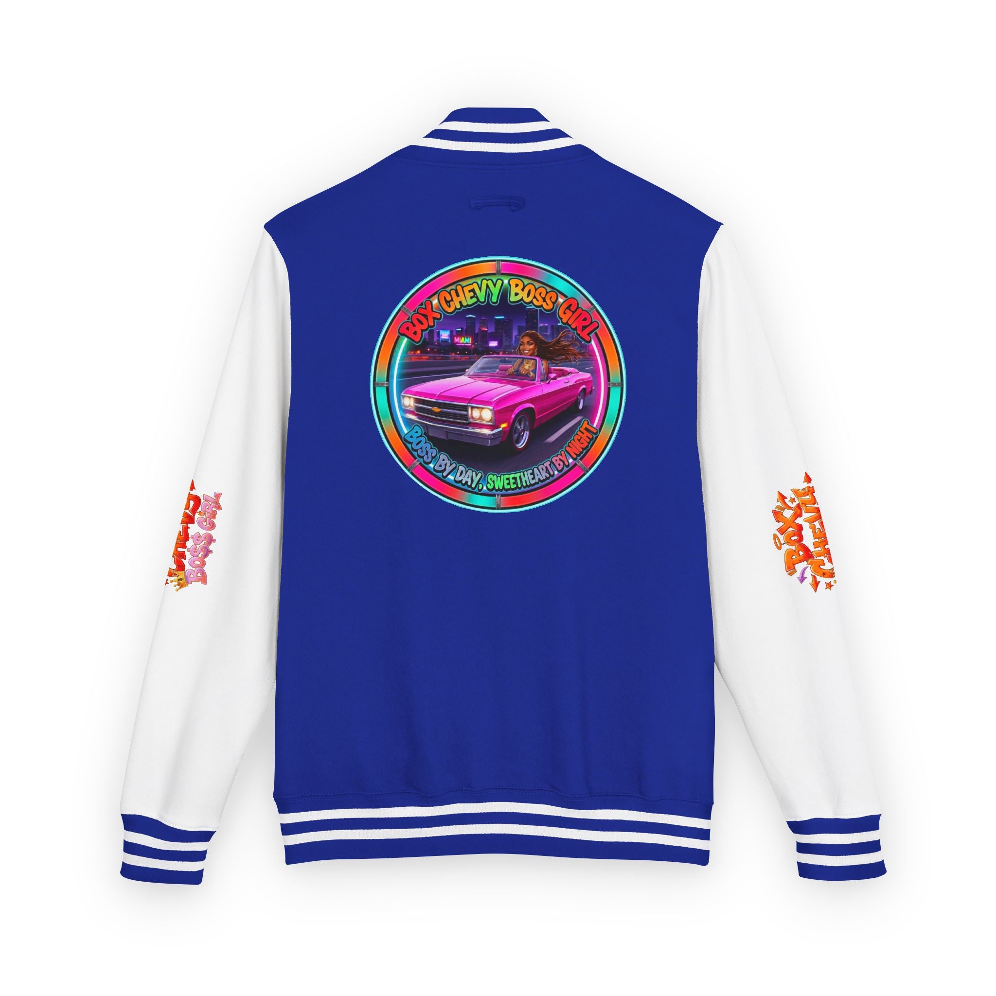 Letterman Jacket "Box Chevy Boss Girl"